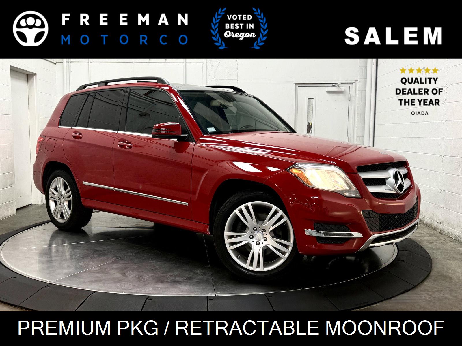 Mars Red 2014 Mercedes-Benz GLK SUV / Crossover Rear-Wheel Drive Automatic