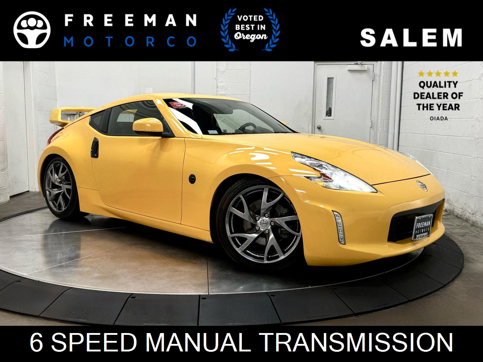 Chicane Yellow 2017 Nissan 370Z Coupe Rear-Wheel Drive Automatic