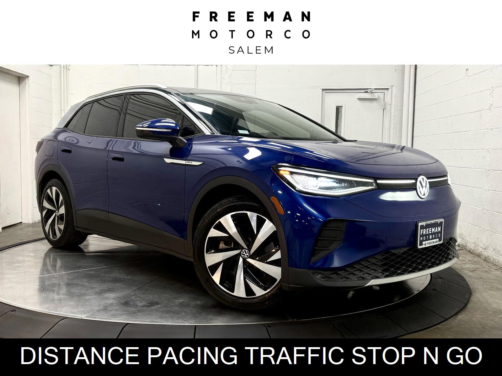 Dusk Blue Metallic/Black Roof 2022 Volkswagen ID.4 SUV / Crossover Rear-Wheel Drive Automatic