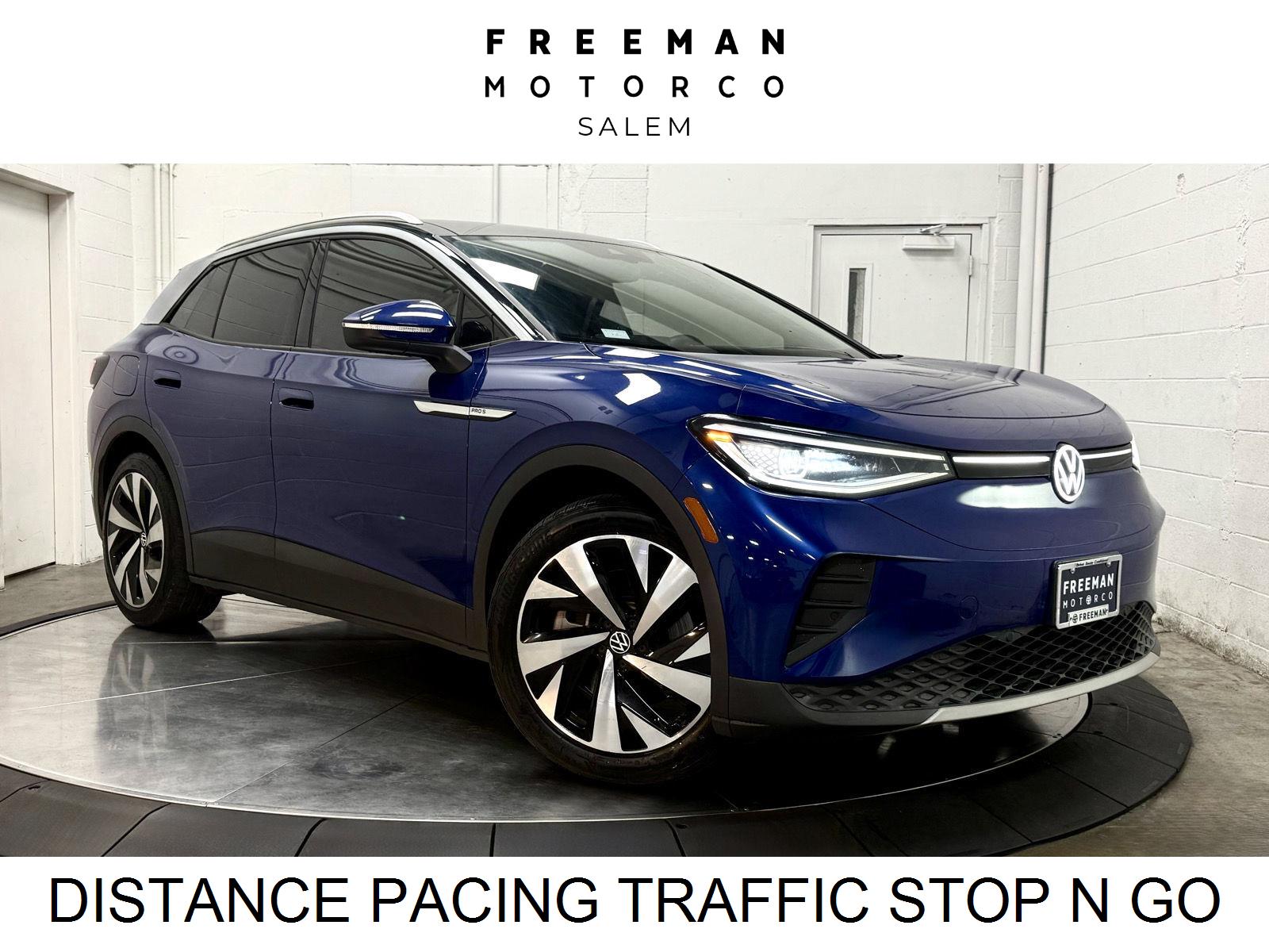 Dusk Blue Metallic/Black Roof 2022 Volkswagen ID.4 SUV / Crossover Rear-Wheel Drive Automatic