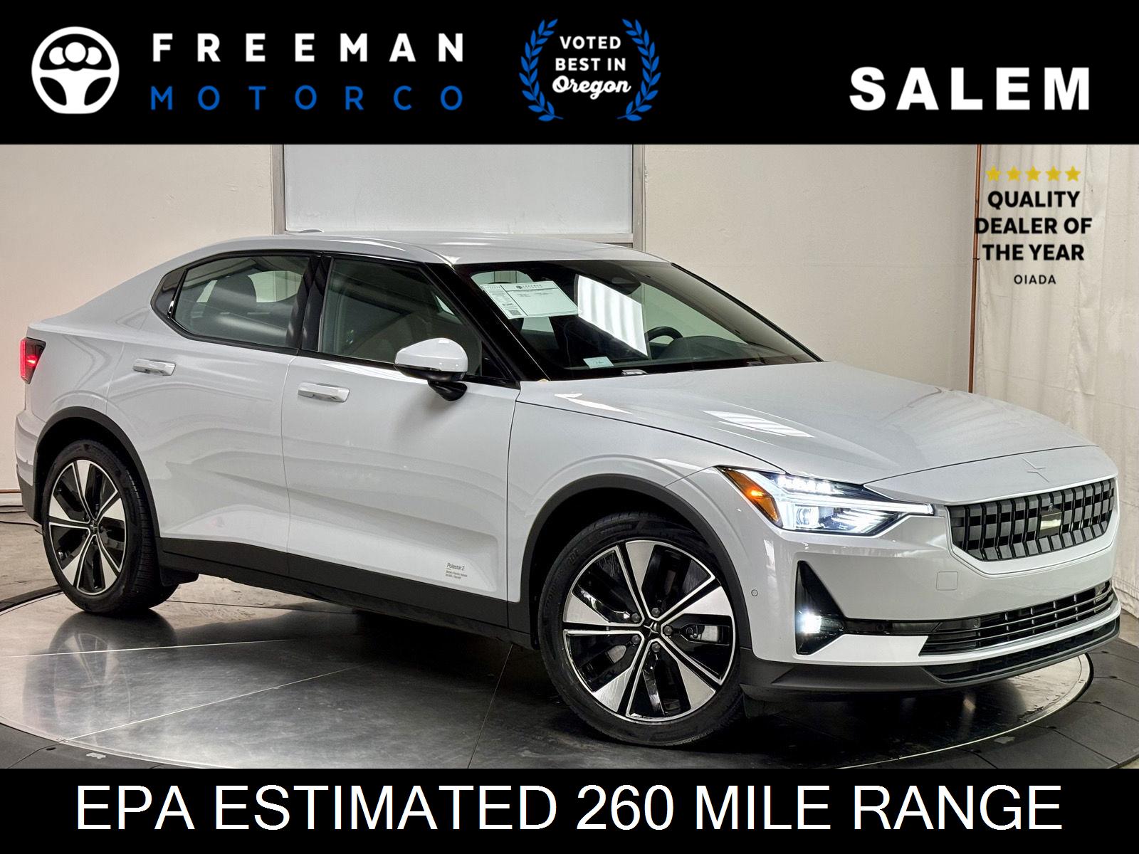 Gray 2023 Polestar 2 Sedan All-Wheel Drive Automatic