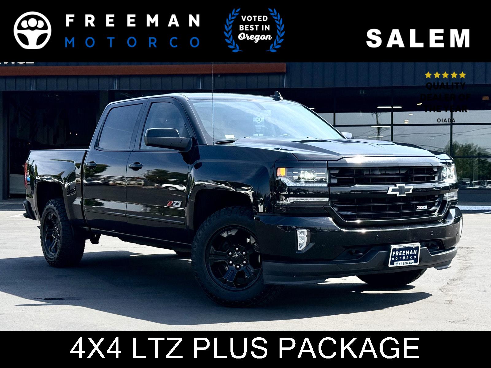 2017 Chevrolet Silverado 1500 LTZ Crew Cab 4WD