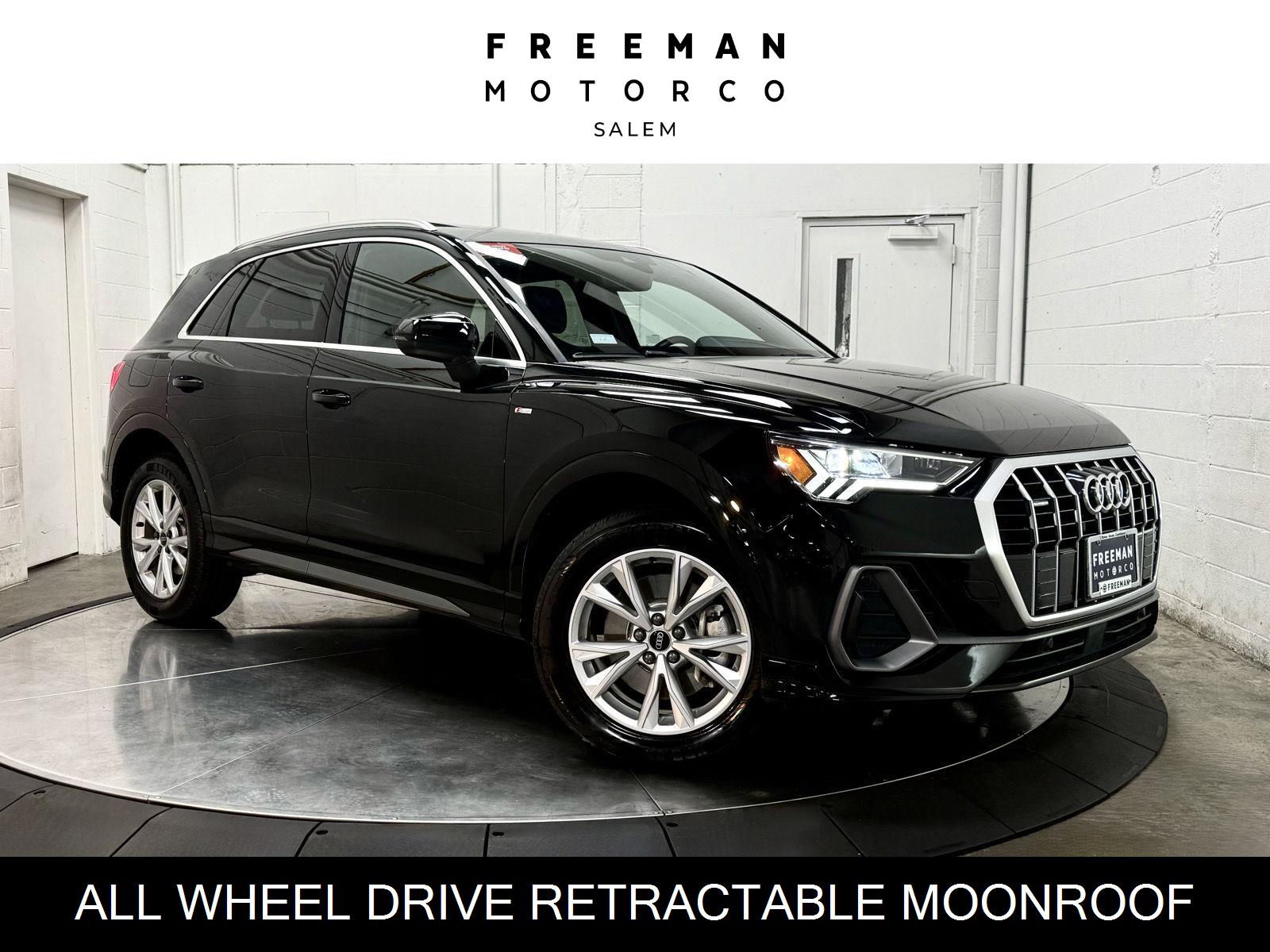 Mythos Black Metallic 2025 Audi Q3 SUV / Crossover All-Wheel Drive Automatic