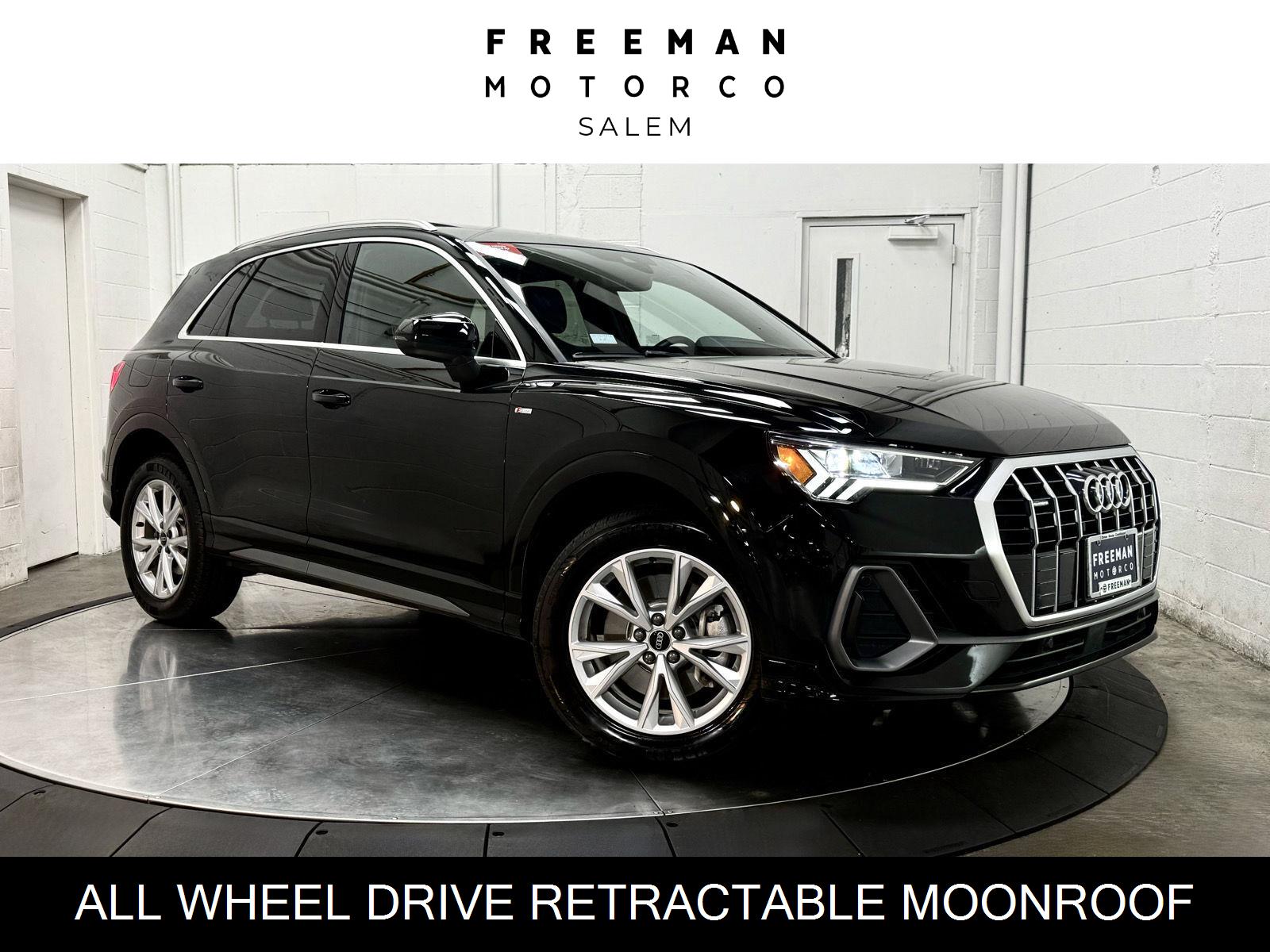 Mythos Black Metallic 2025 Audi Q3 SUV / Crossover All-Wheel Drive Automatic