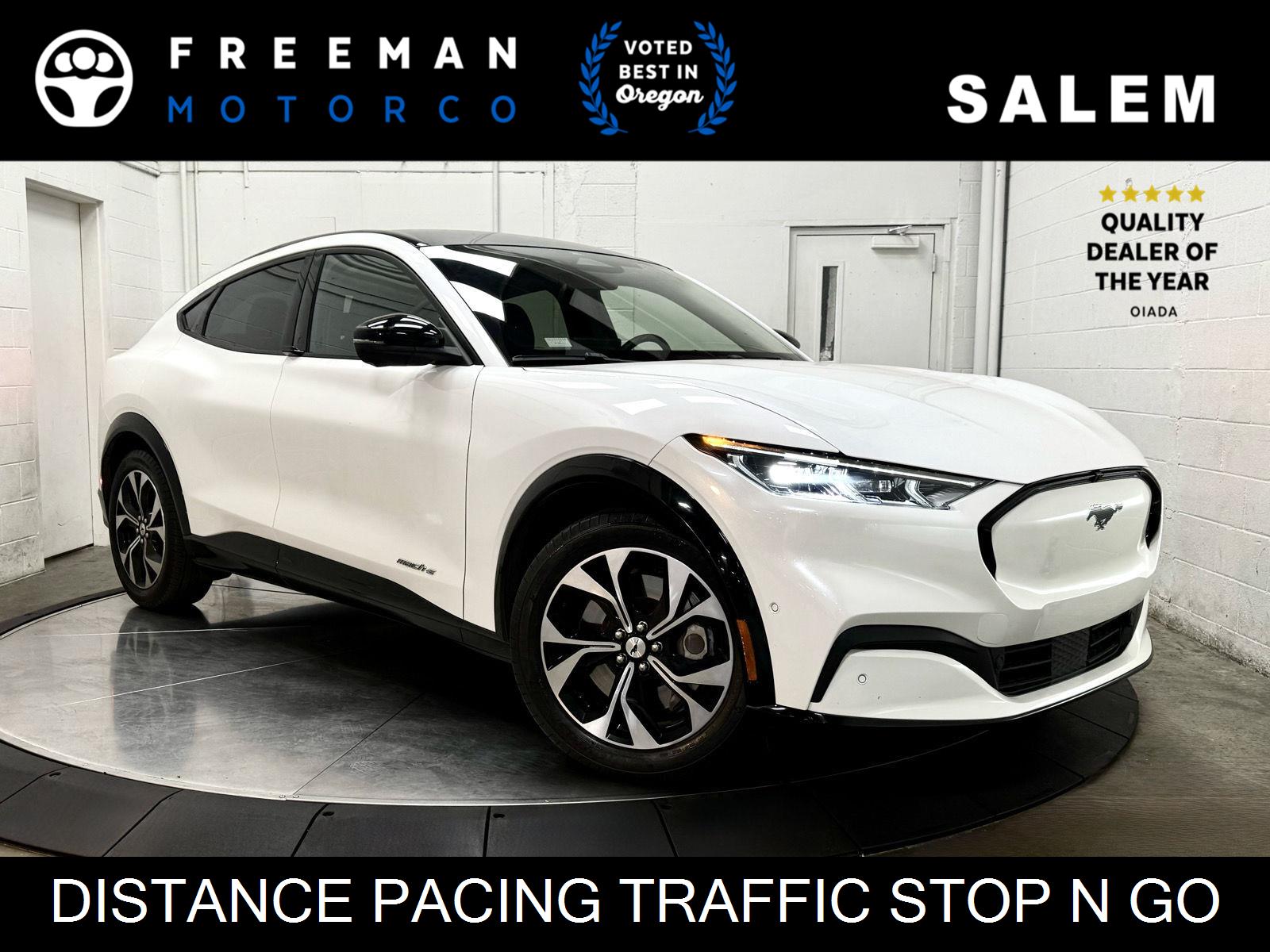 Star White Metallic Tri-Coat 2023 Ford Mustang Mach-E SUV / Crossover Rear-Wheel Drive 1-Speed Dual Clutch