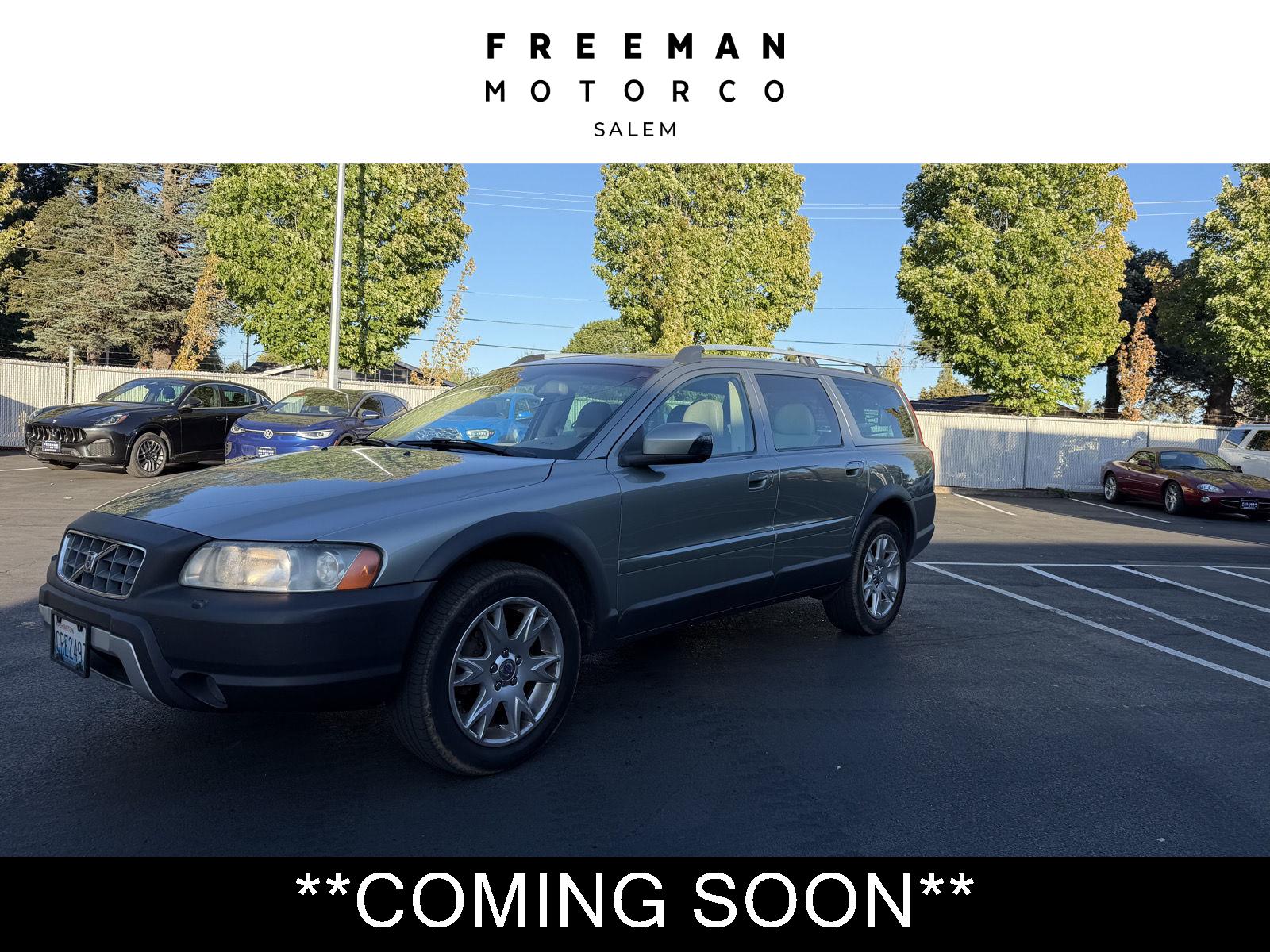 Willow Green Metallic 2007 Volvo XC70 SUV / Crossover All-Wheel Drive Automatic