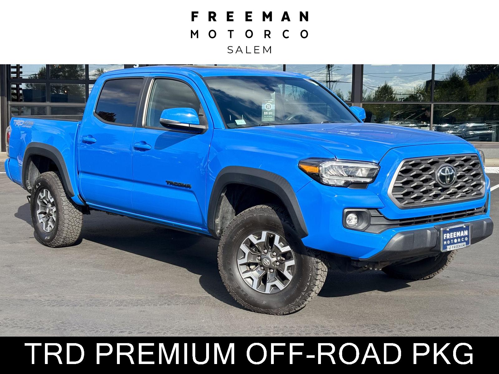 Voodoo Blue 2020 Toyota Tacoma Pickup Truck Four-Wheel Drive 6-Speed Automatic