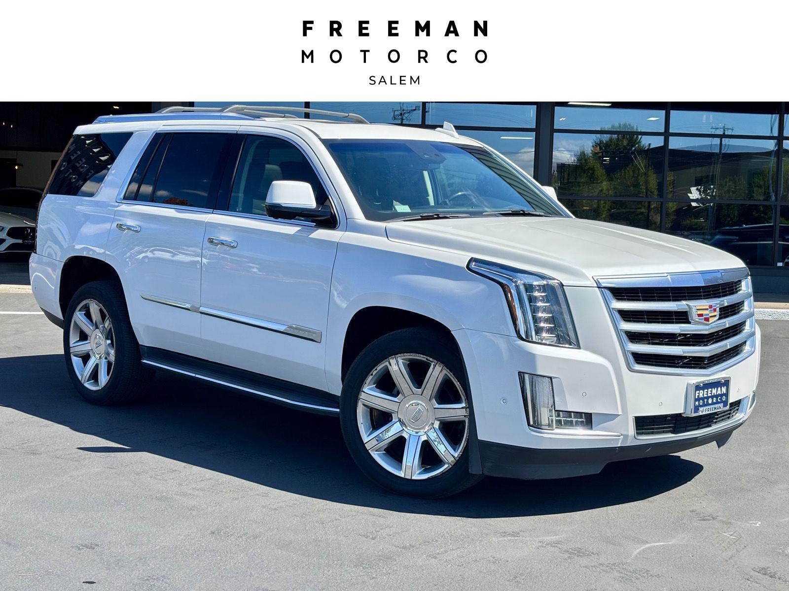 Crystal White Tricoat 2019 Cadillac Escalade SUV / Crossover Four-Wheel Drive Automatic