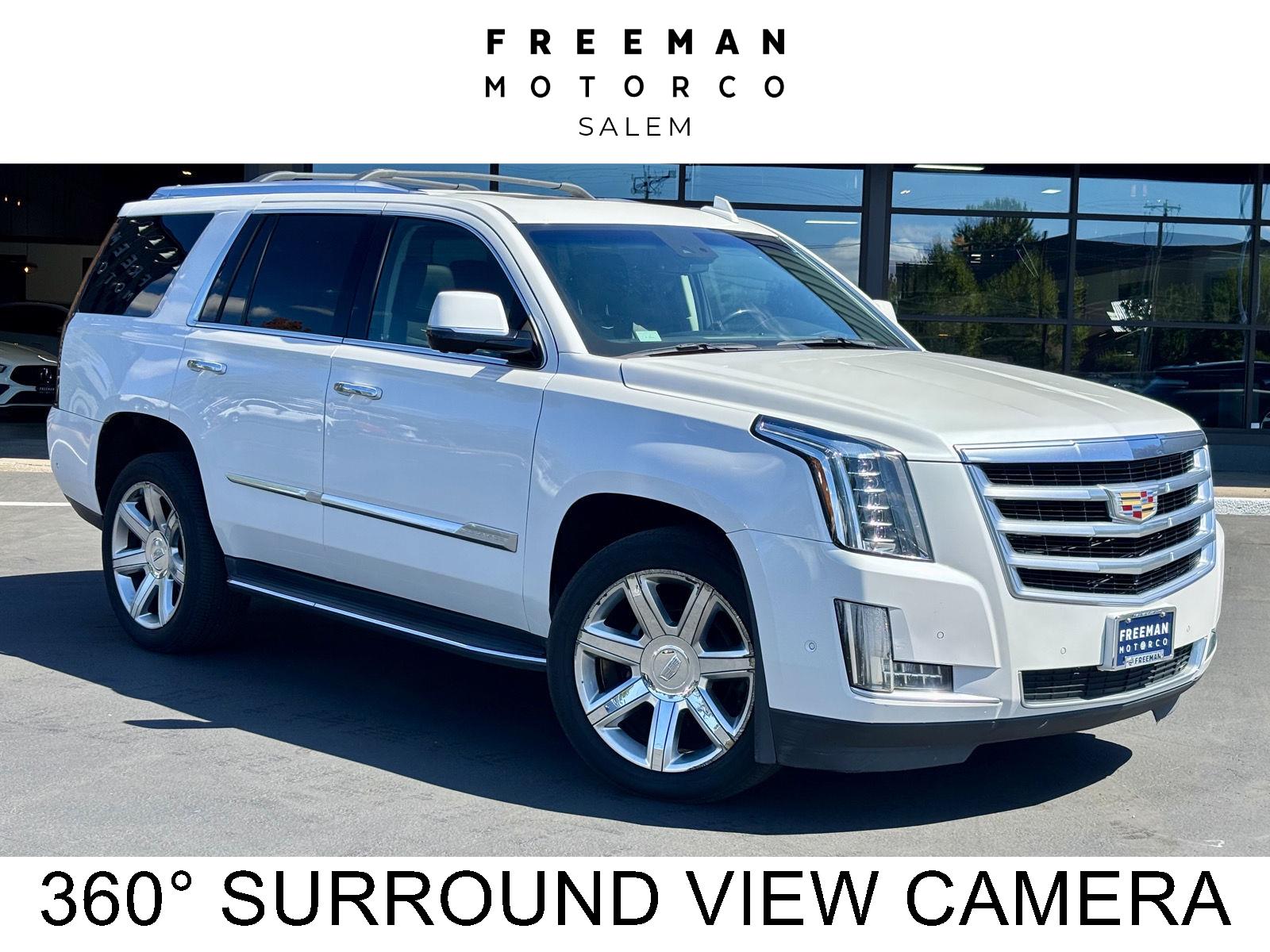 Crystal White Tricoat 2019 Cadillac Escalade SUV / Crossover Four-Wheel Drive Automatic