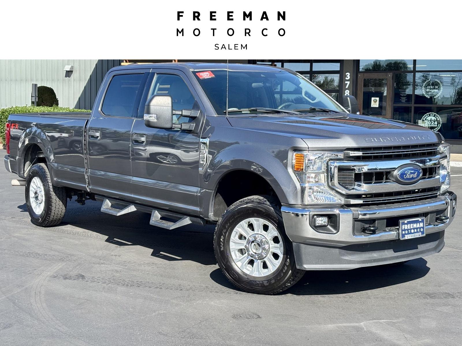 Carbonized Gray 2022 Ford F-350 Super Duty Pickup Truck Four-Wheel Drive Automatic