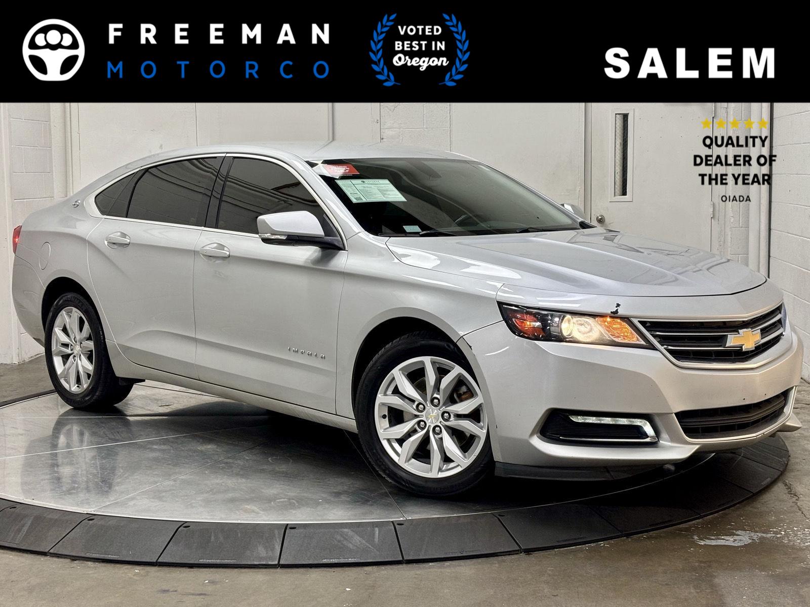 Silver Ice Metallic 2019 Chevrolet Impala Sedan Front-Wheel Drive 6-Speed Automatic