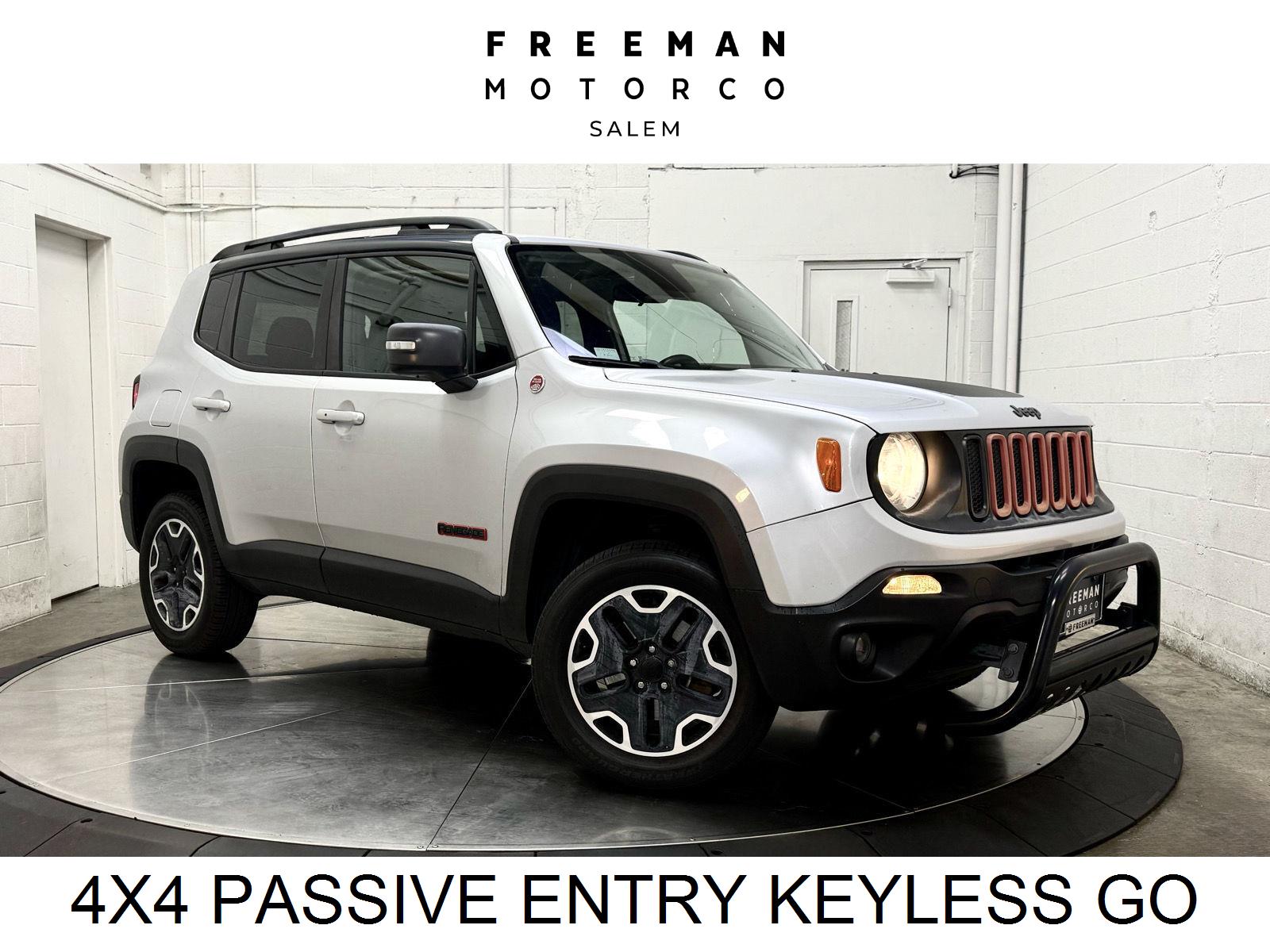 Glacier Metallic 2017 Jeep Renegade SUV / Crossover Four-Wheel Drive 9-Speed Automatic