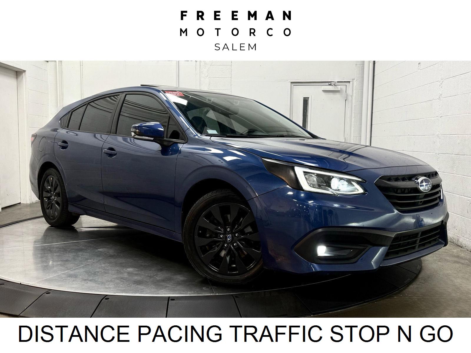 Abyss Blue Pearl 2022 Subaru Legacy Sedan All-Wheel Drive Continuously Variable Transmission