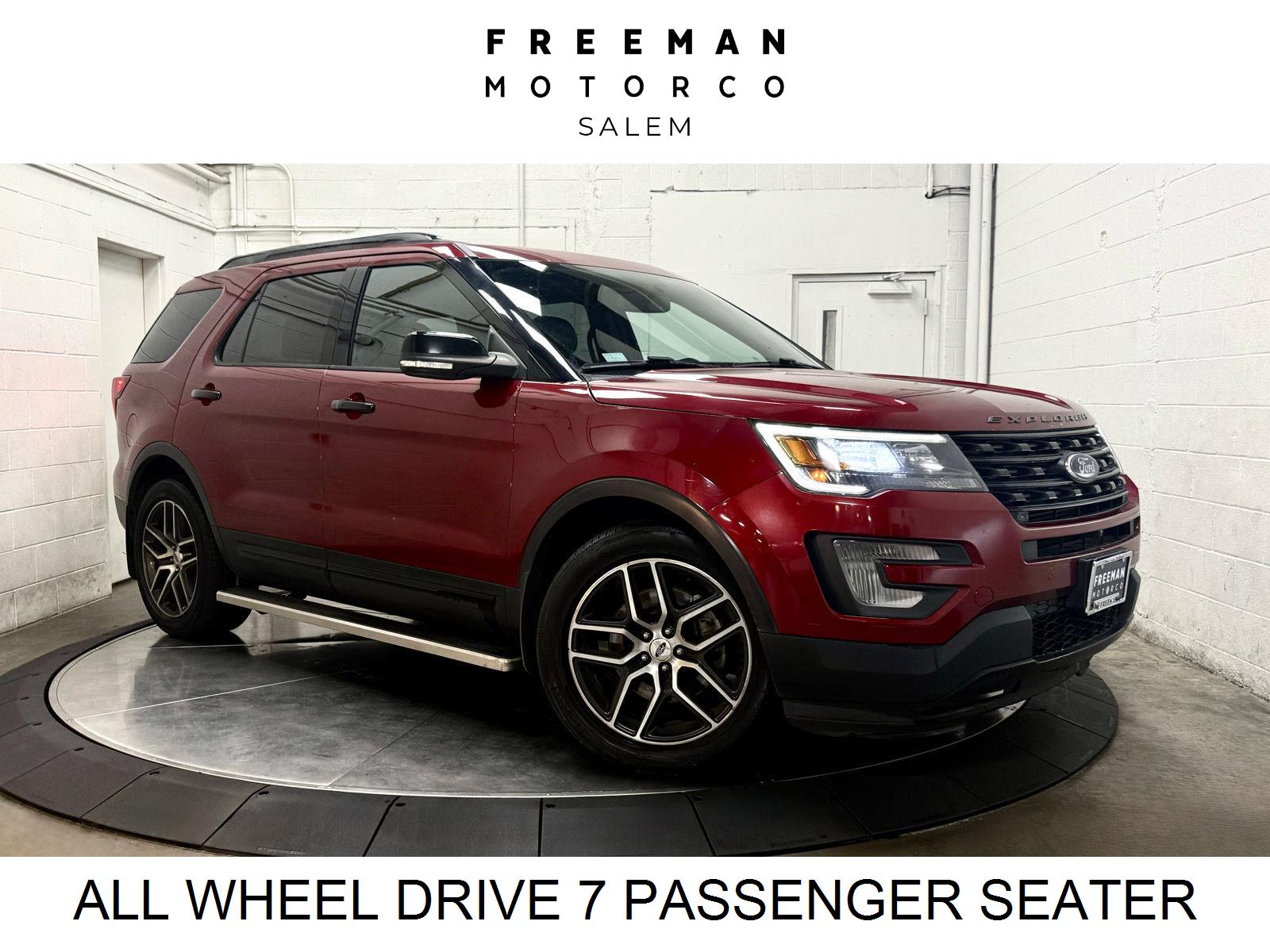 2017 Ford Explorer Rojo (Ruby Red Metallic Tinted Clearcoat) SUV/Crossover Tracción en las cuatro ruedas 6 velocidades Automática