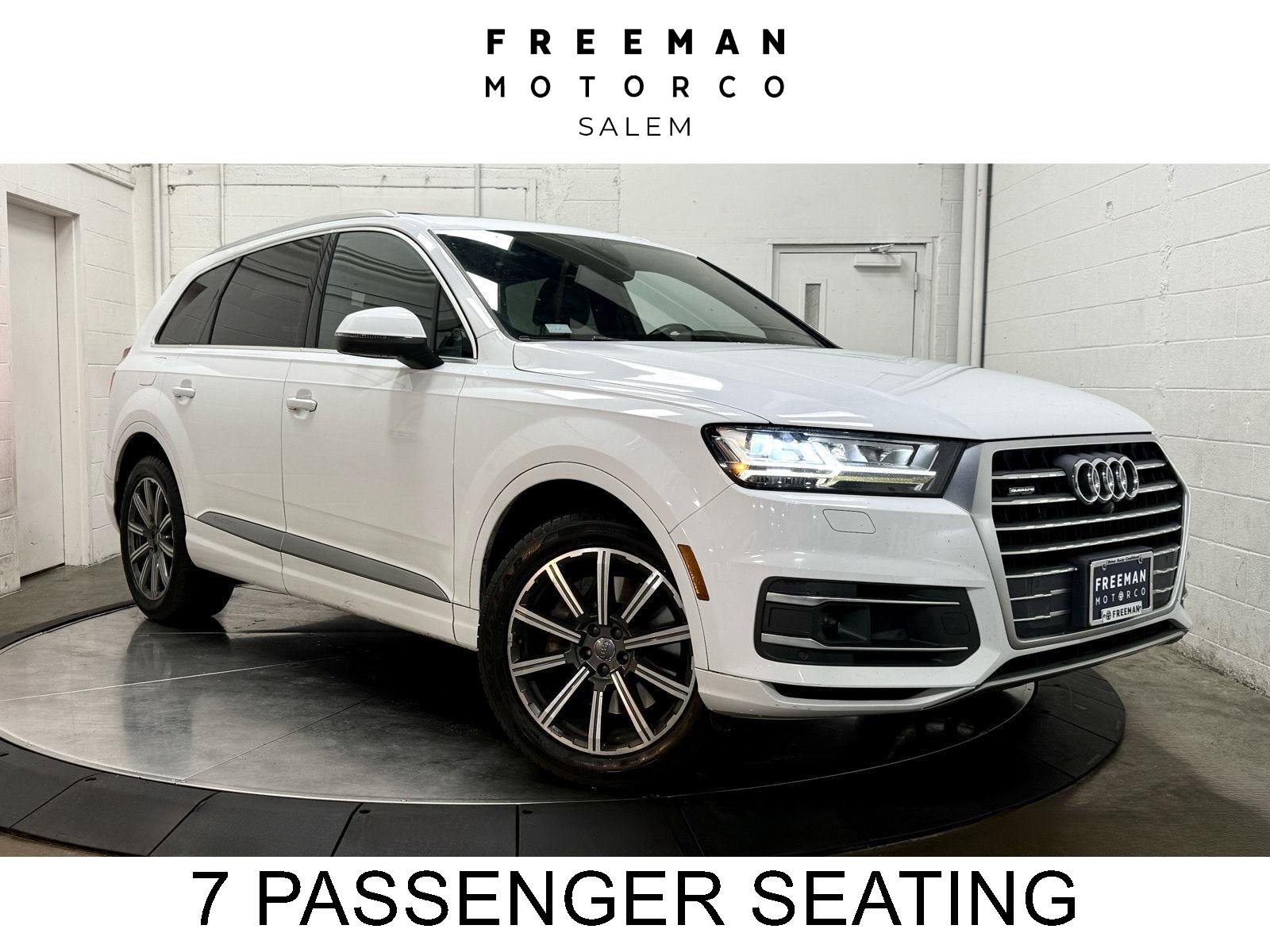 Glacier White Metallic 2017 Audi Q7 SUV / Crossover All-Wheel Drive Automatic