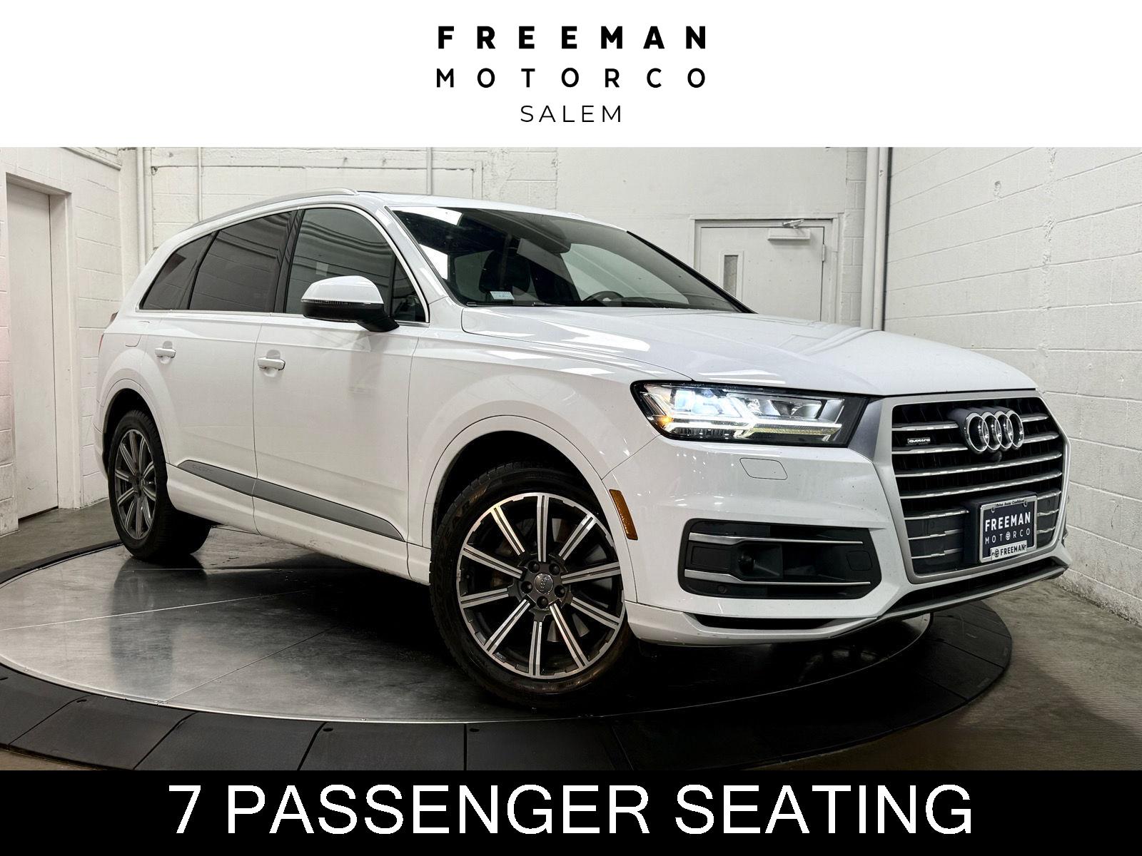 Glacier White Metallic 2017 Audi Q7 SUV / Crossover All-Wheel Drive Automatic