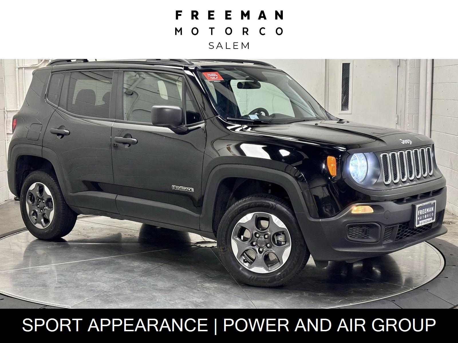 2018 Jeep Renegade Negro SUV/Crossover Todo terreno 9 velocidades Automática