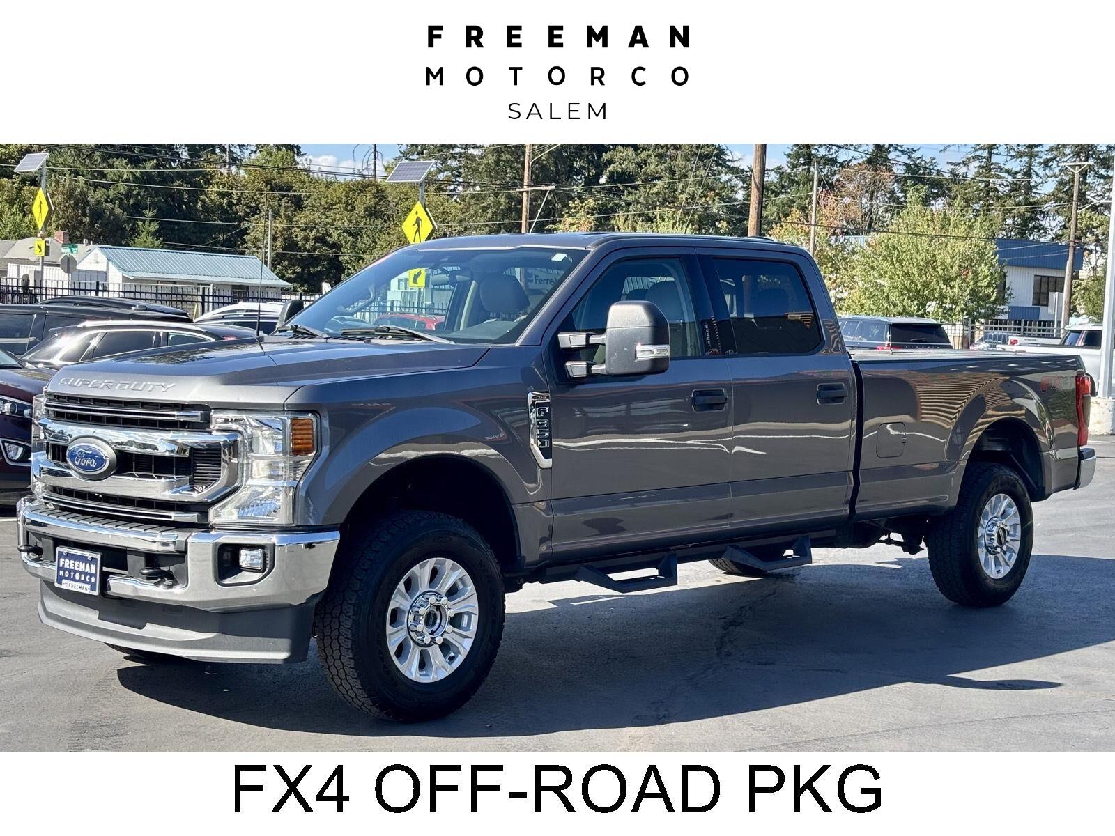 Carbonized Gray 2022 Ford F-350 Super Duty Pickup Truck Four-Wheel Drive Automatic