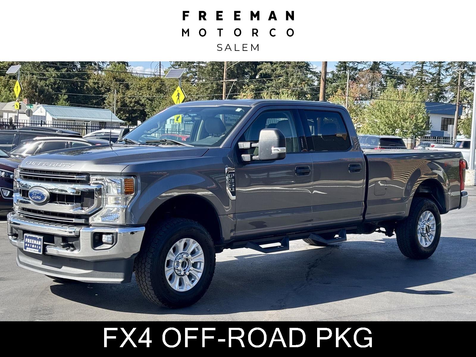 Carbonized Gray 2022 Ford F-350 Super Duty Pickup Truck Four-Wheel Drive Automatic