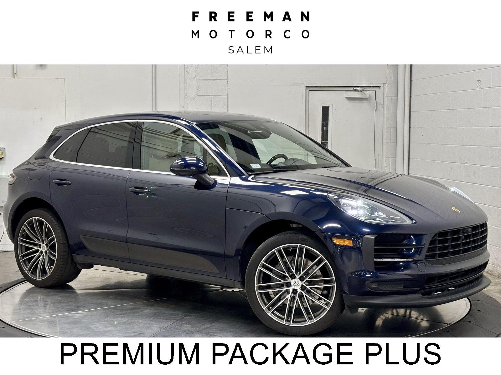 Night Blue Metallic 2021 Porsche Macan SUV / Crossover All-Wheel Drive Automatic