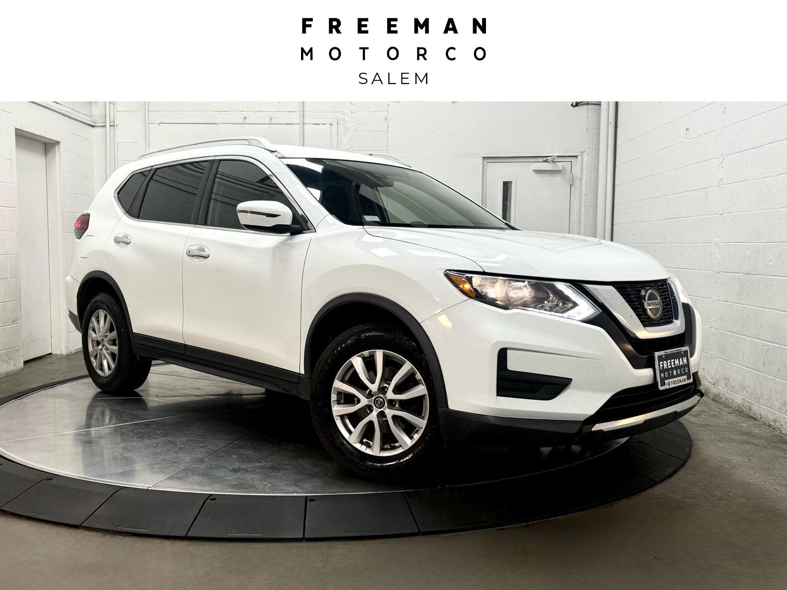 Glacier White 2019 Nissan Rogue SUV / Crossover All-Wheel Drive Continuously Variable Transmission