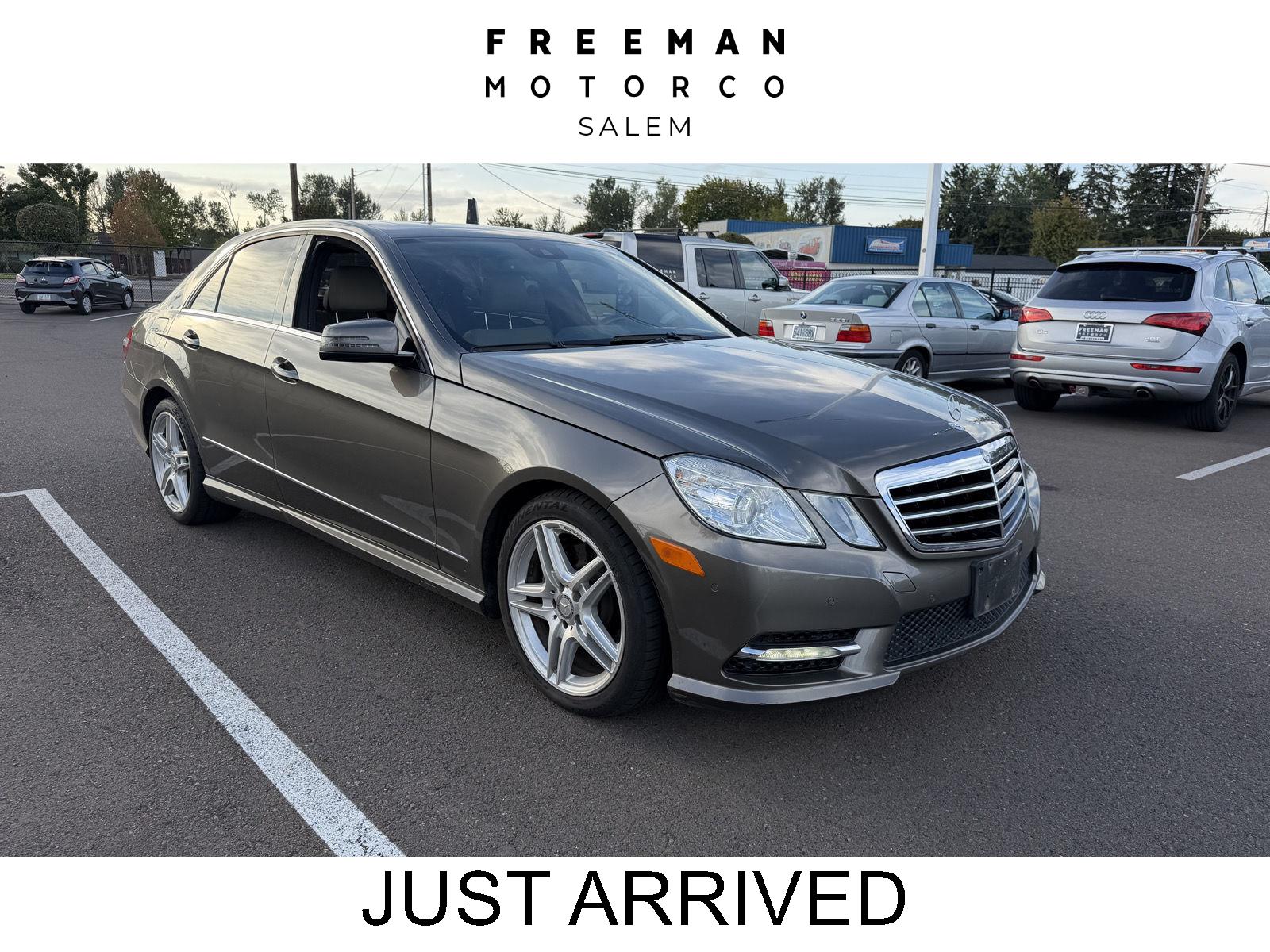 BRONZE 2013 Mercedes-Benz E-Class Sedan Rear-Wheel Drive Automatic
