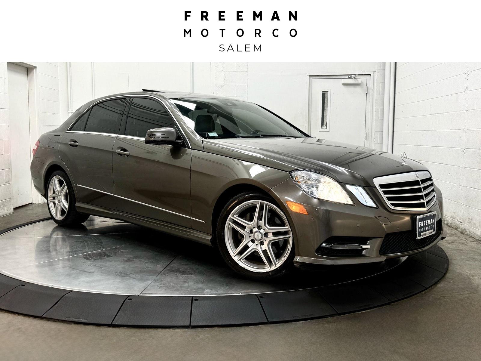 BRONZE 2013 Mercedes-Benz E-Class Sedan Rear-Wheel Drive Automatic