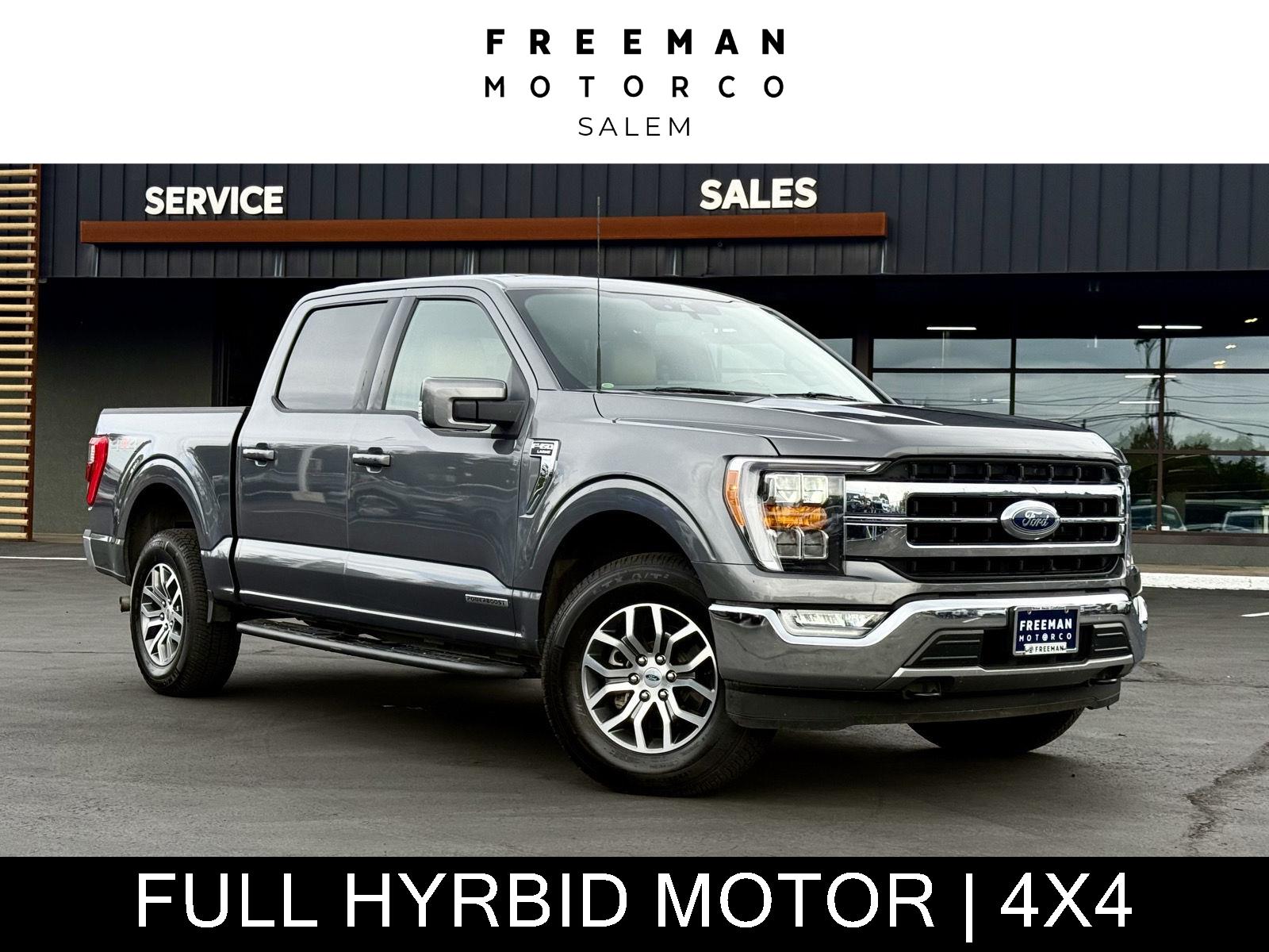 Carbonized Gray 2022 Ford F-150 Pickup Truck Four-Wheel Drive Automatic