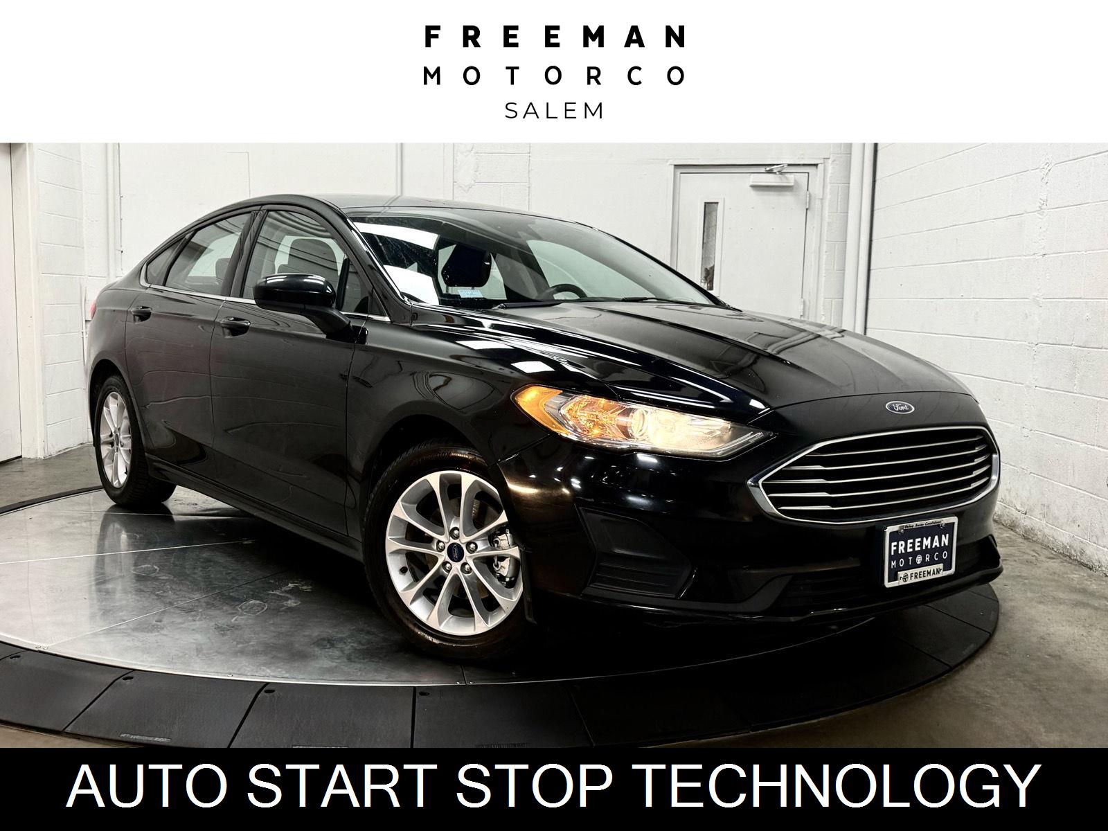 Agate Black 2020 Ford Fusion Sedan Front-Wheel Drive 6-Speed Automatic