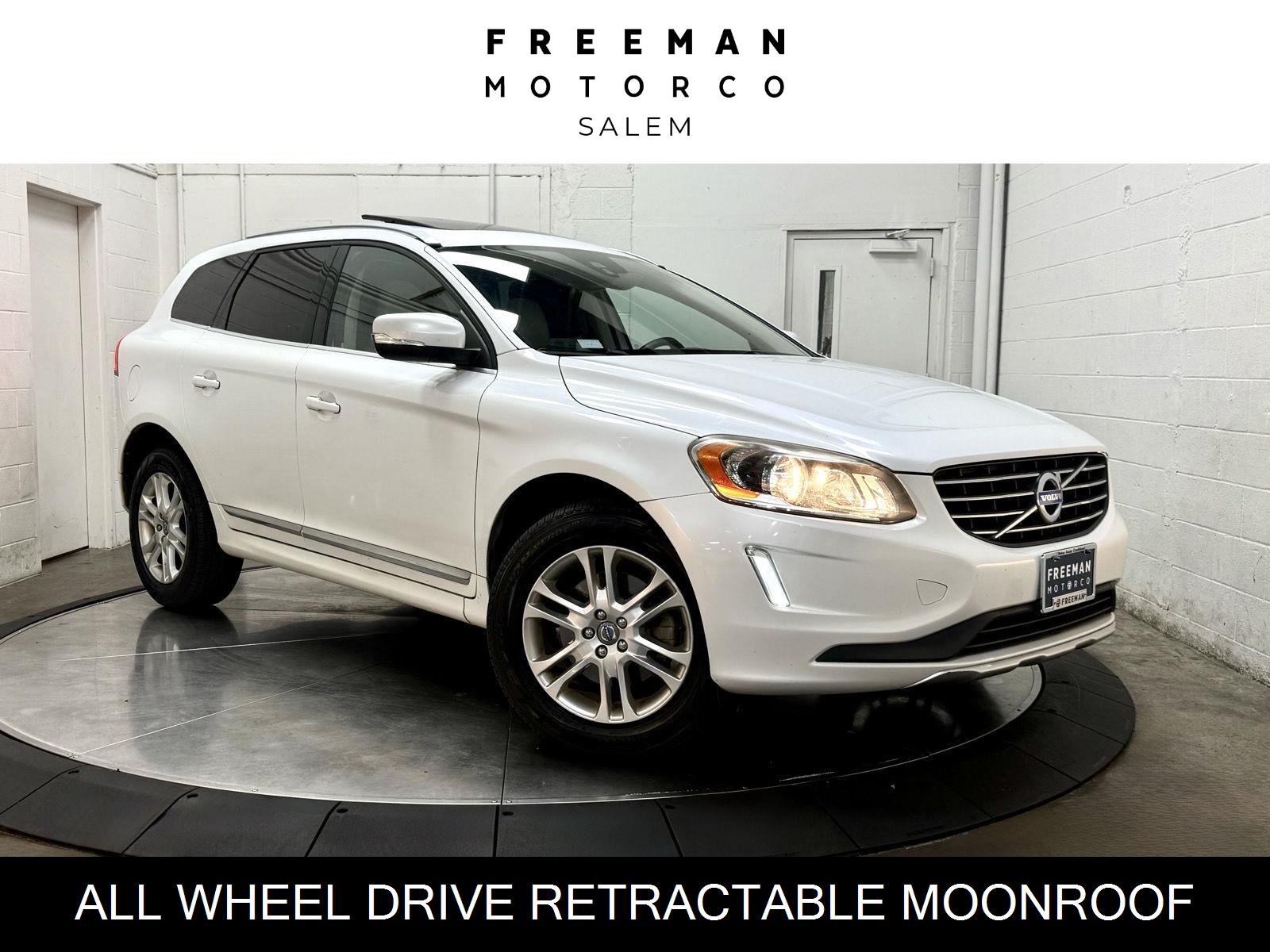 White 2015 Volvo XC60 SUV / Crossover All-Wheel Drive Automatic
