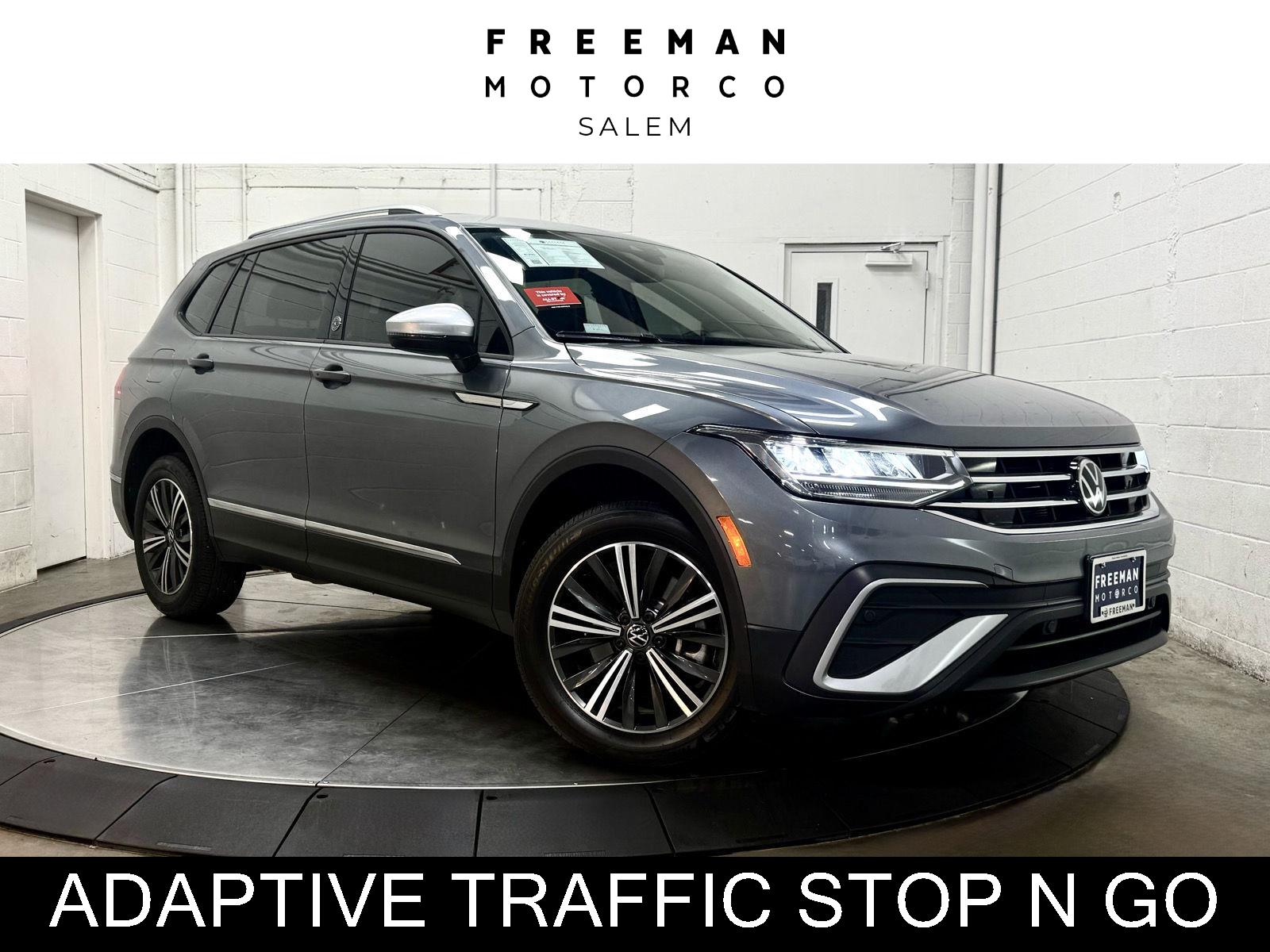 Platinum Gray Metallic 2024 Volkswagen Tiguan SUV / Crossover All-Wheel Drive Automatic