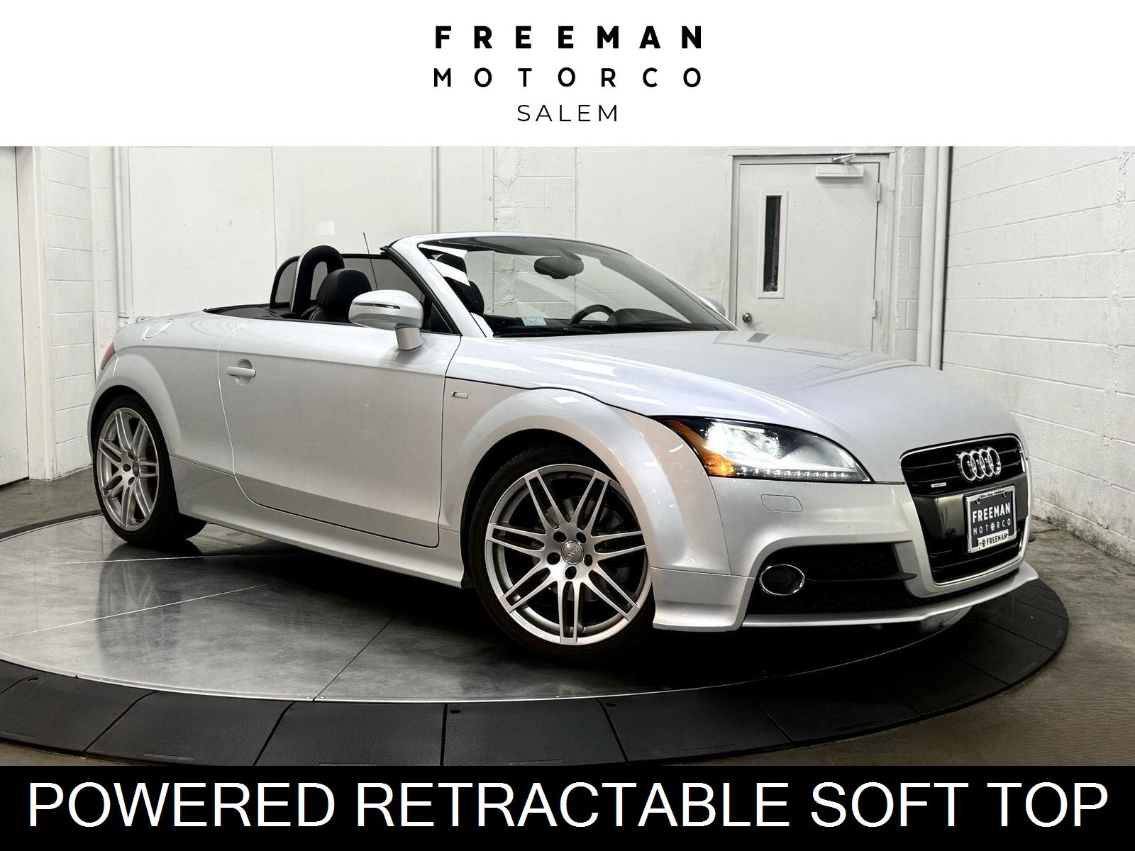 Ice Silver Metallic/Black Roof 2012 Audi TT Convertible All-Wheel Drive Automatic