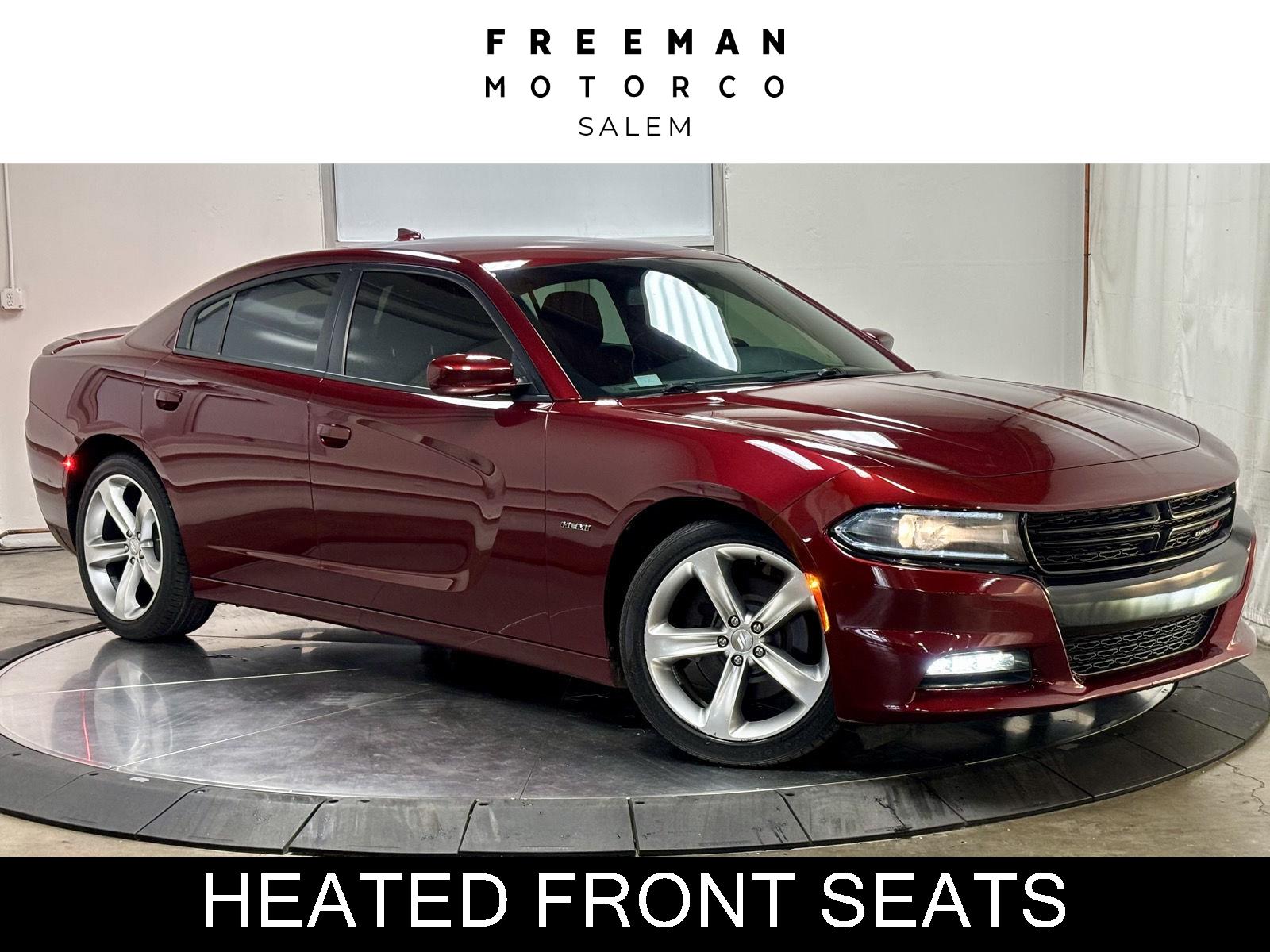 Octane Red Pearlcoat 2018 Dodge Charger Sedan Rear-Wheel Drive 8-Speed Automatic