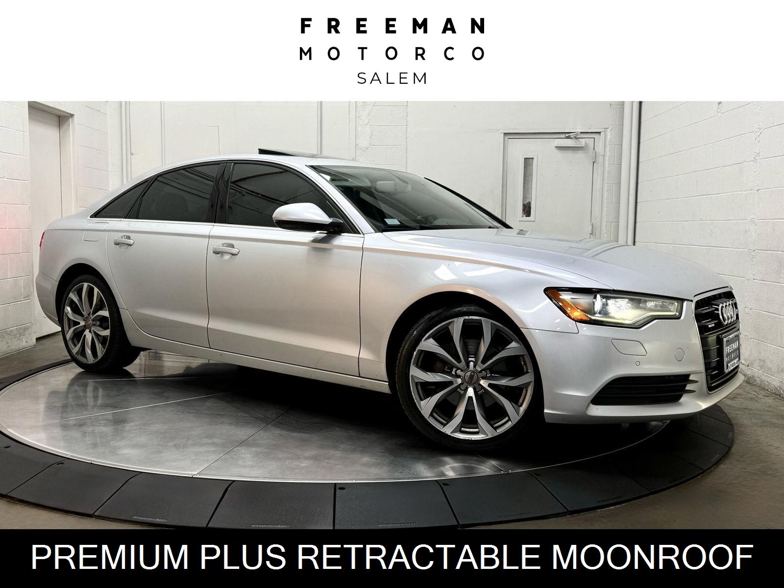 Ice Silver Metallic 2013 Audi A6 Sedan All-Wheel Drive Automatic