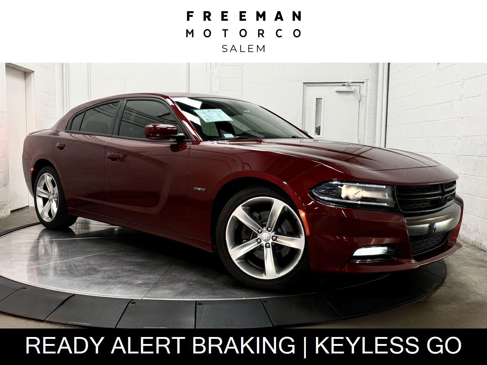 Octane Red Pearlcoat 2018 Dodge Charger Sedan Rear-Wheel Drive 8-Speed Automatic