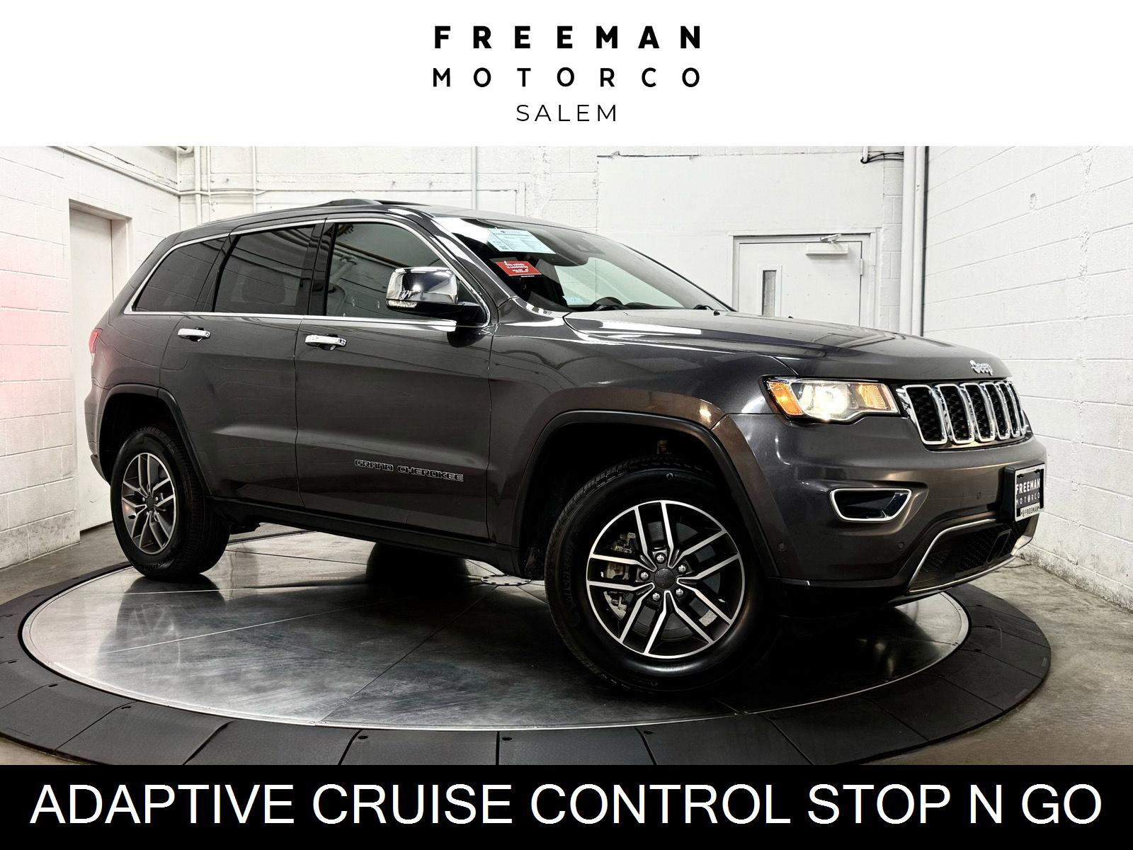 Gray (Granite Crystal Metallic Clearcoat) 2021 Jeep Grand Cherokee SUV / Crossover Four-Wheel Drive 8-Speed Automatic
