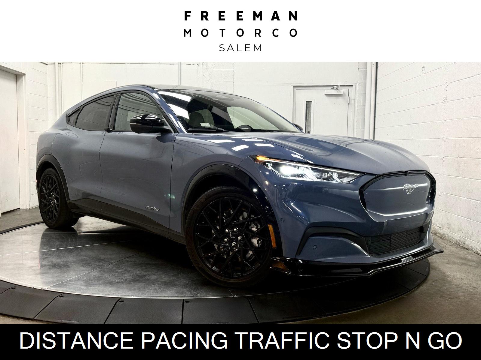 Vapor Blue 2023 Ford Mustang Mach-E SUV / Crossover Rear-Wheel Drive 1-Speed Dual Clutch