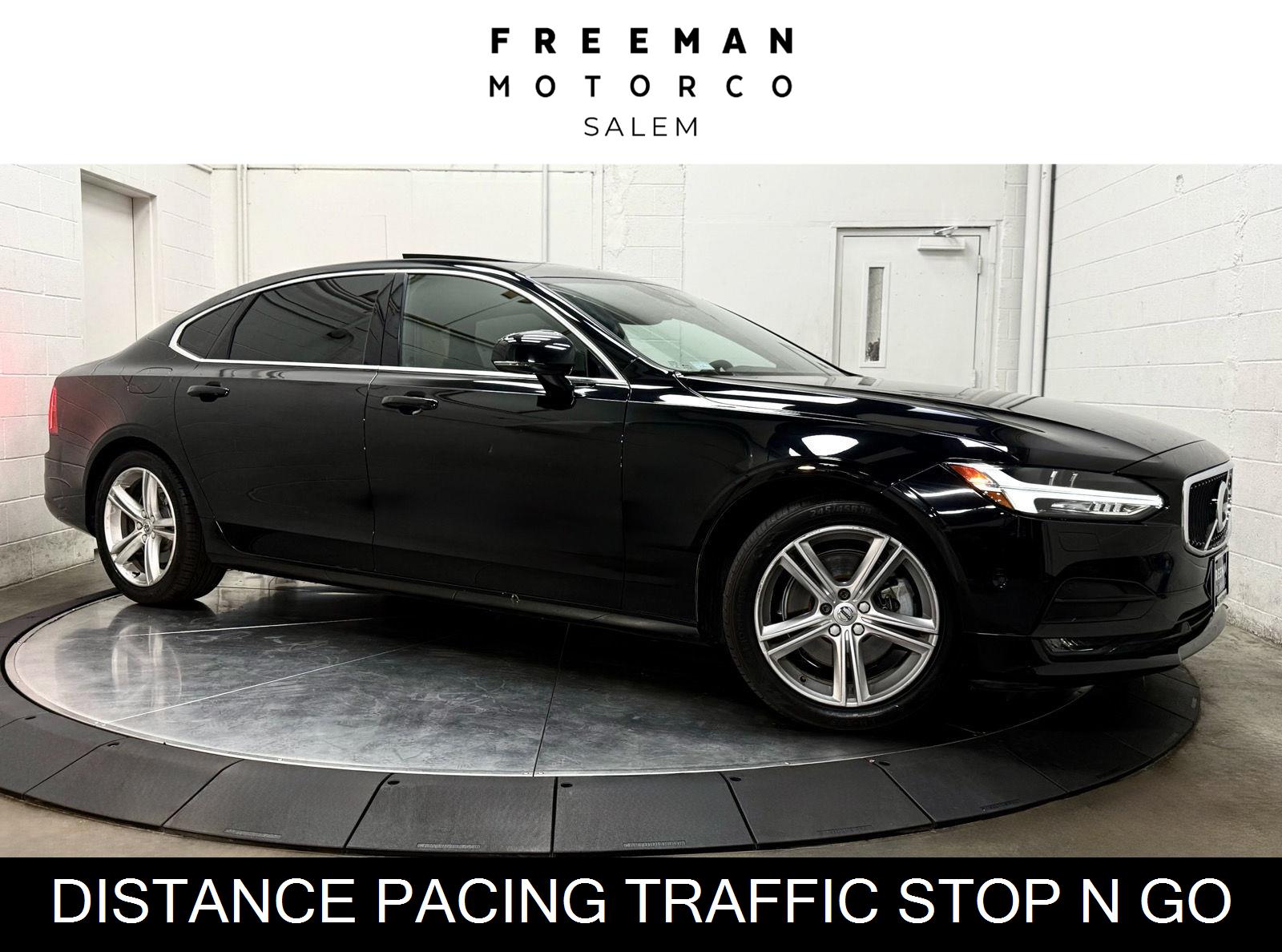 Onyx Black Metallic 2018 Volvo S90 Sedan Front-Wheel Drive Automatic