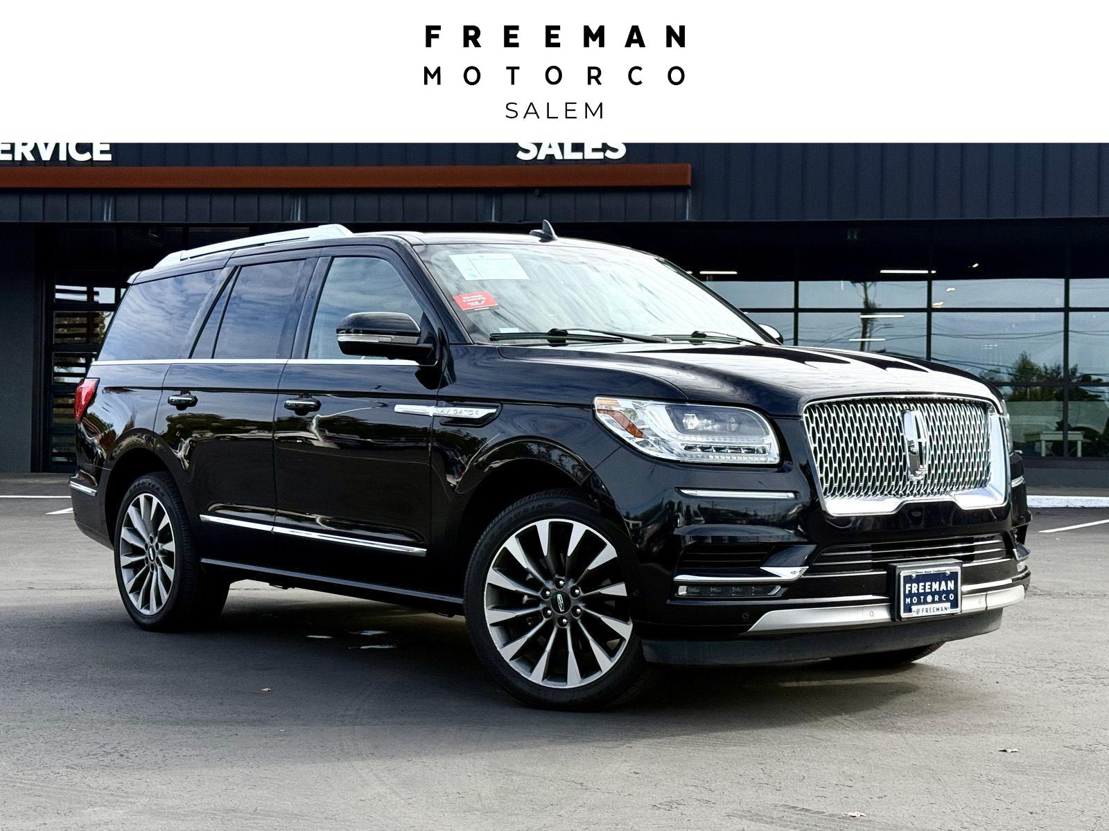 Infinite Black 2021 Lincoln Navigator SUV / Crossover Four-Wheel Drive Automatic