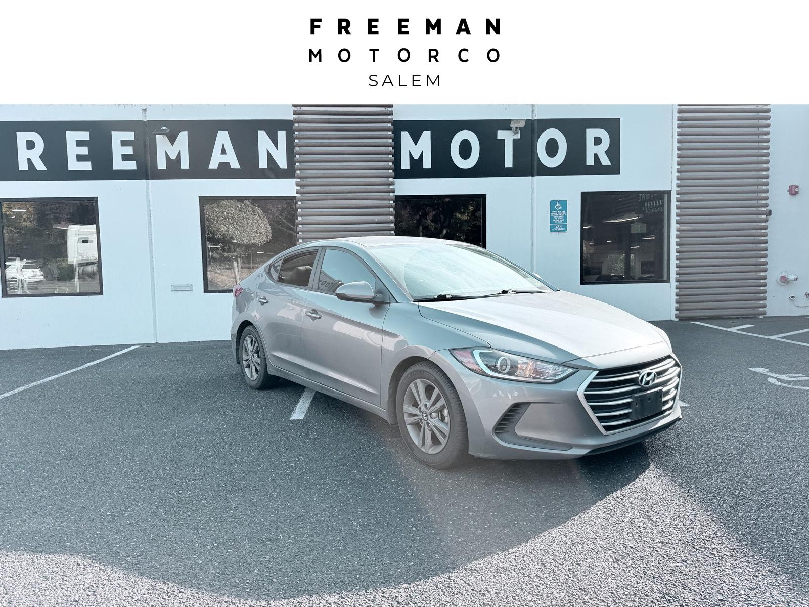 Machine Gray 2018 Hyundai Elantra Sedan Front-Wheel Drive Automatic