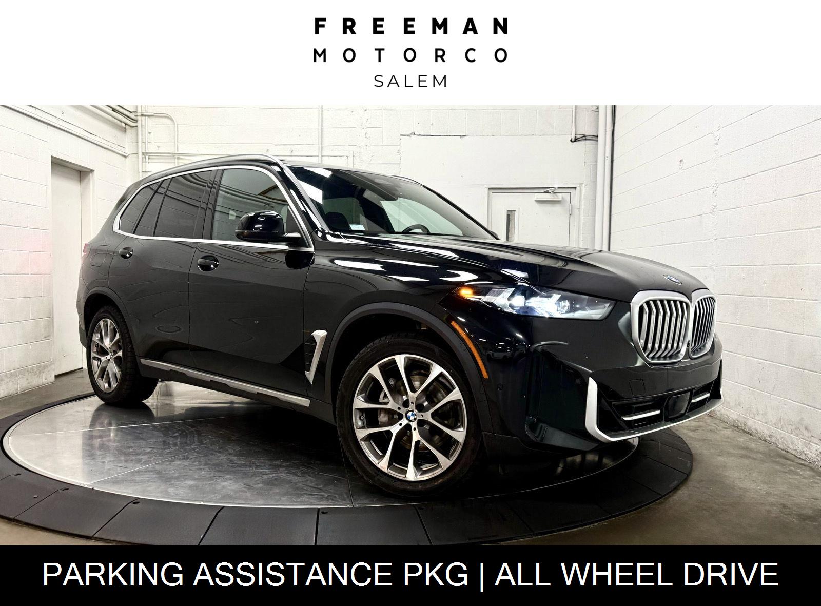 Black Sapphire Metallic 2024 BMW X5 SUV / Crossover All-Wheel Drive Automatic