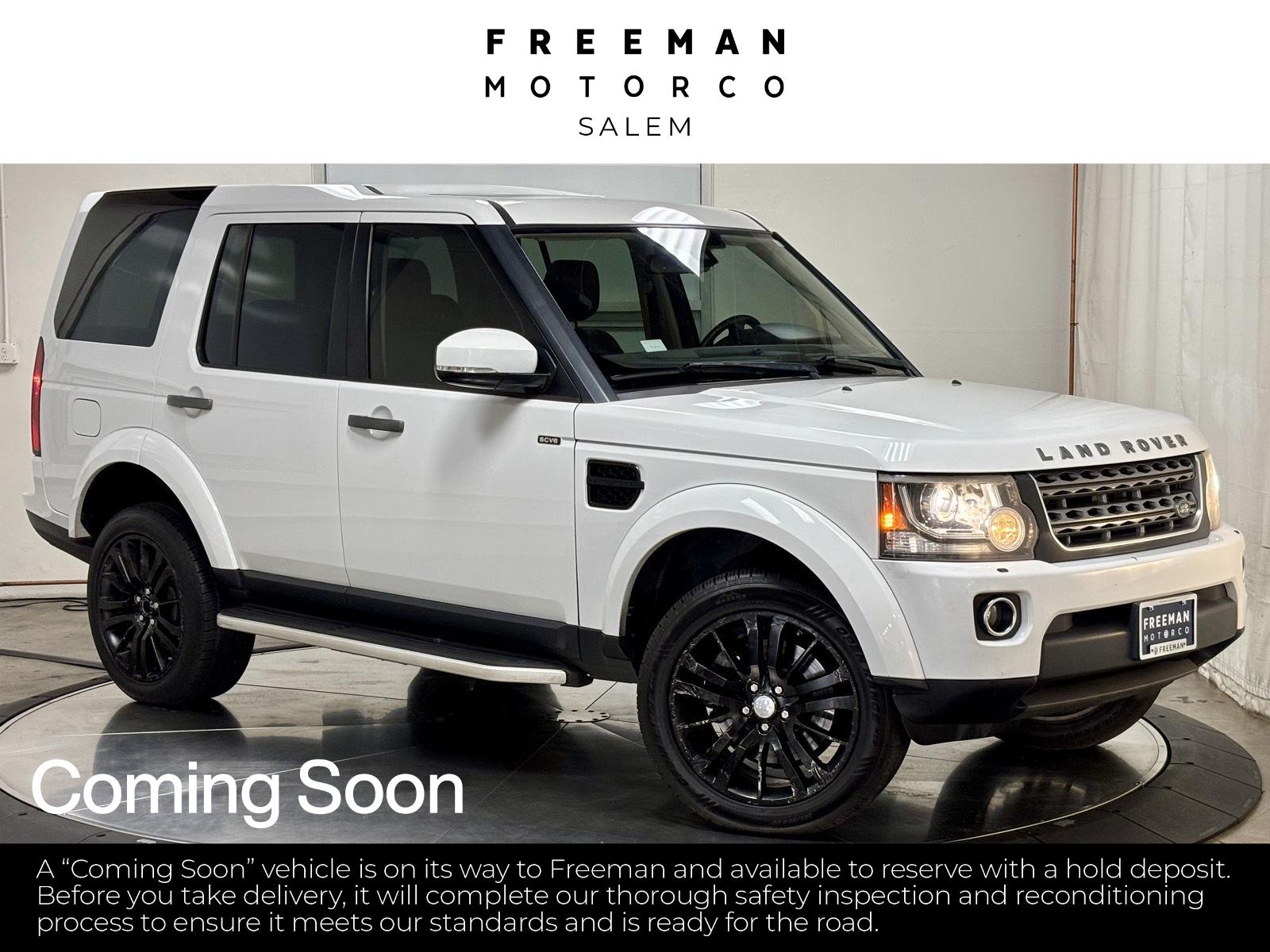 Fuji White 2016 Land Rover LR4 SUV / Crossover All-Wheel Drive Automatic
