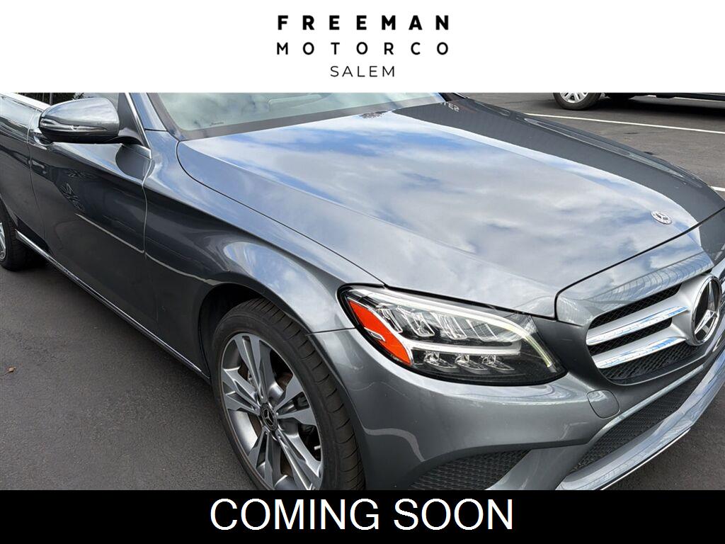 Gray (Selenite Grey Metallic) 2021 Mercedes-Benz C-Class Sedan All-Wheel Drive Automatic
