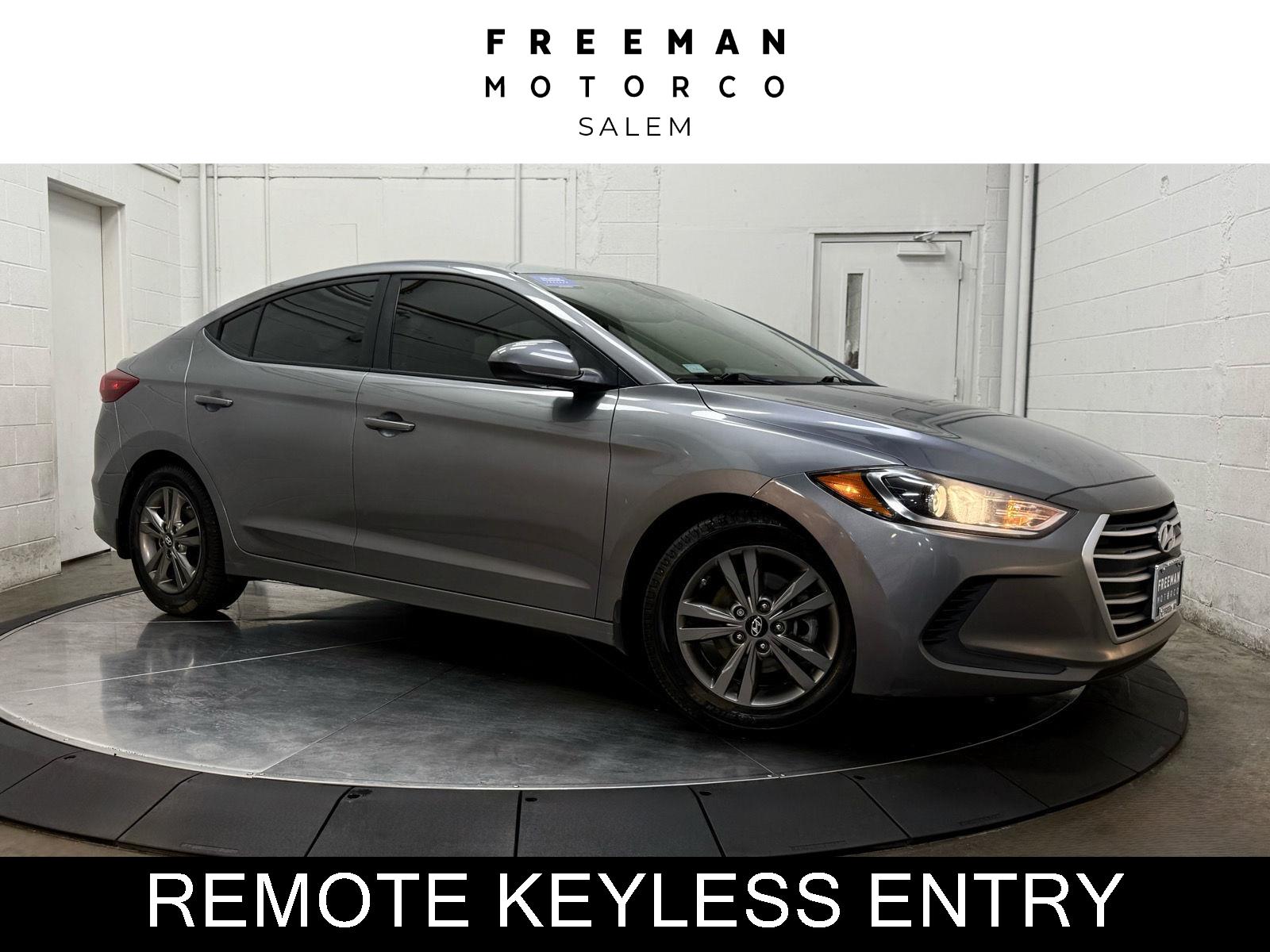 Machine Gray 2018 Hyundai Elantra Sedan Front-Wheel Drive Automatic