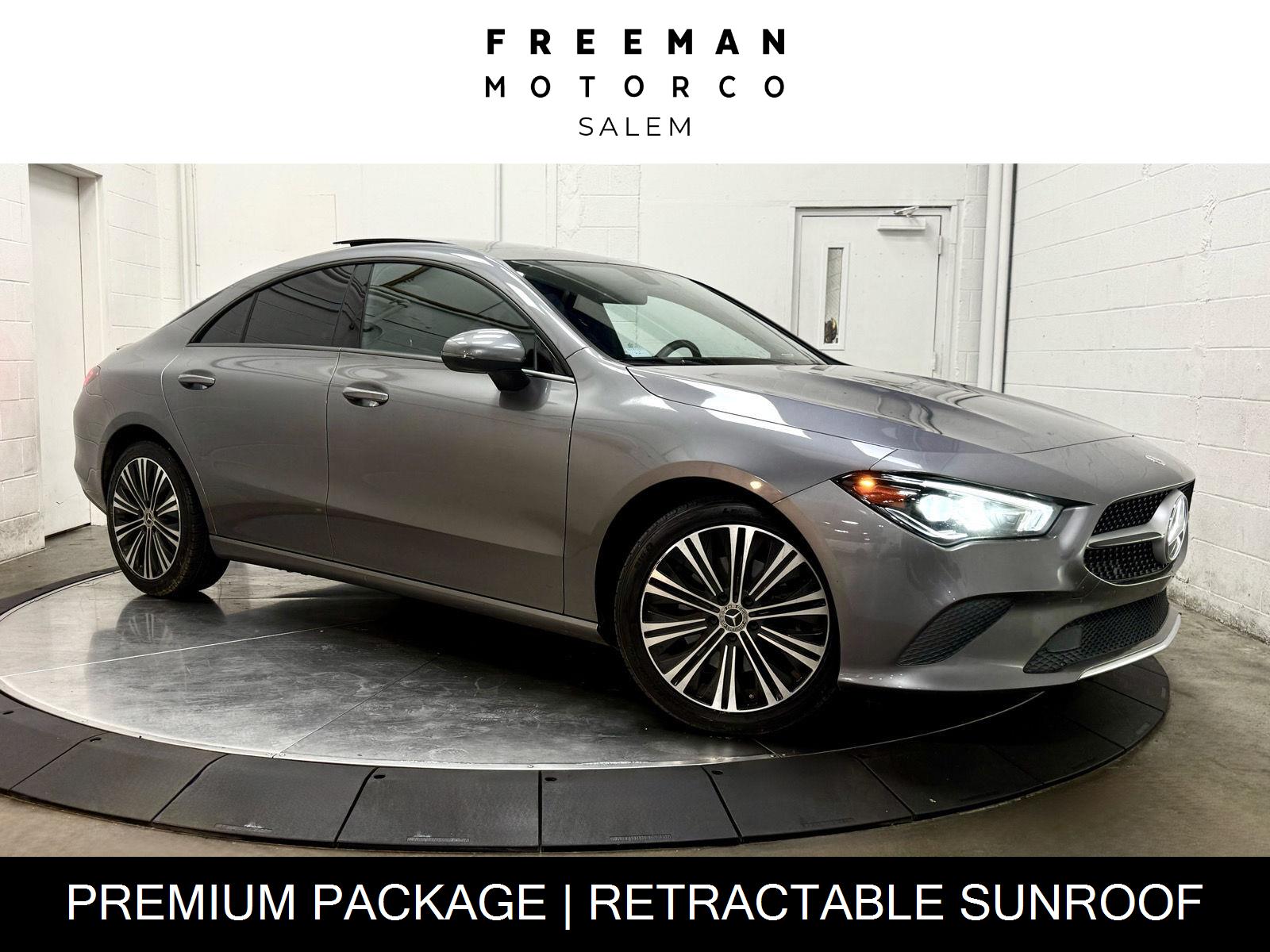 Gray (Mountain Grey Metallic) 2021 Mercedes-Benz CLA Coupe Front-Wheel Drive Automatic