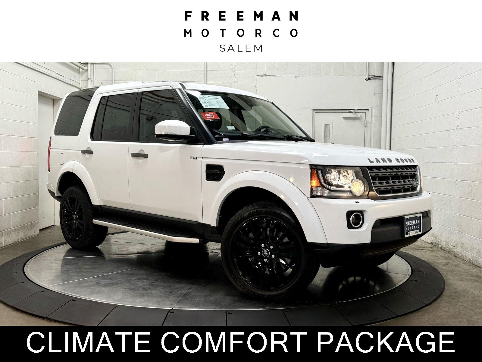 Fuji White 2016 Land Rover LR4 SUV / Crossover All-Wheel Drive Automatic
