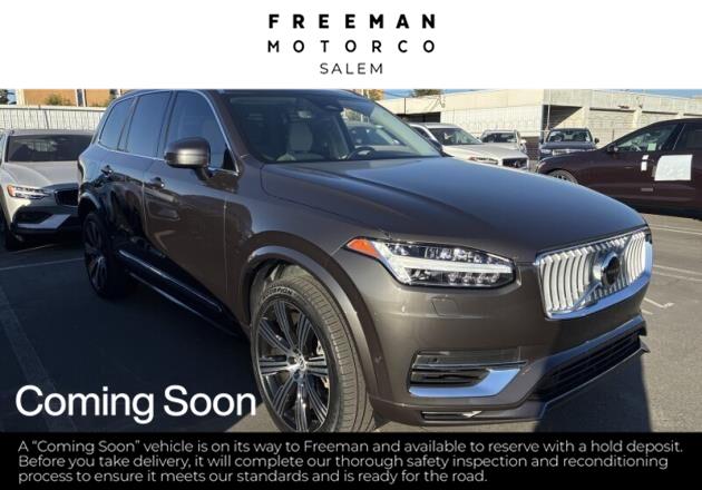Gray (Platinum Grey Metallic) 2025 Volvo XC90 SUV / Crossover All-Wheel Drive Automatic