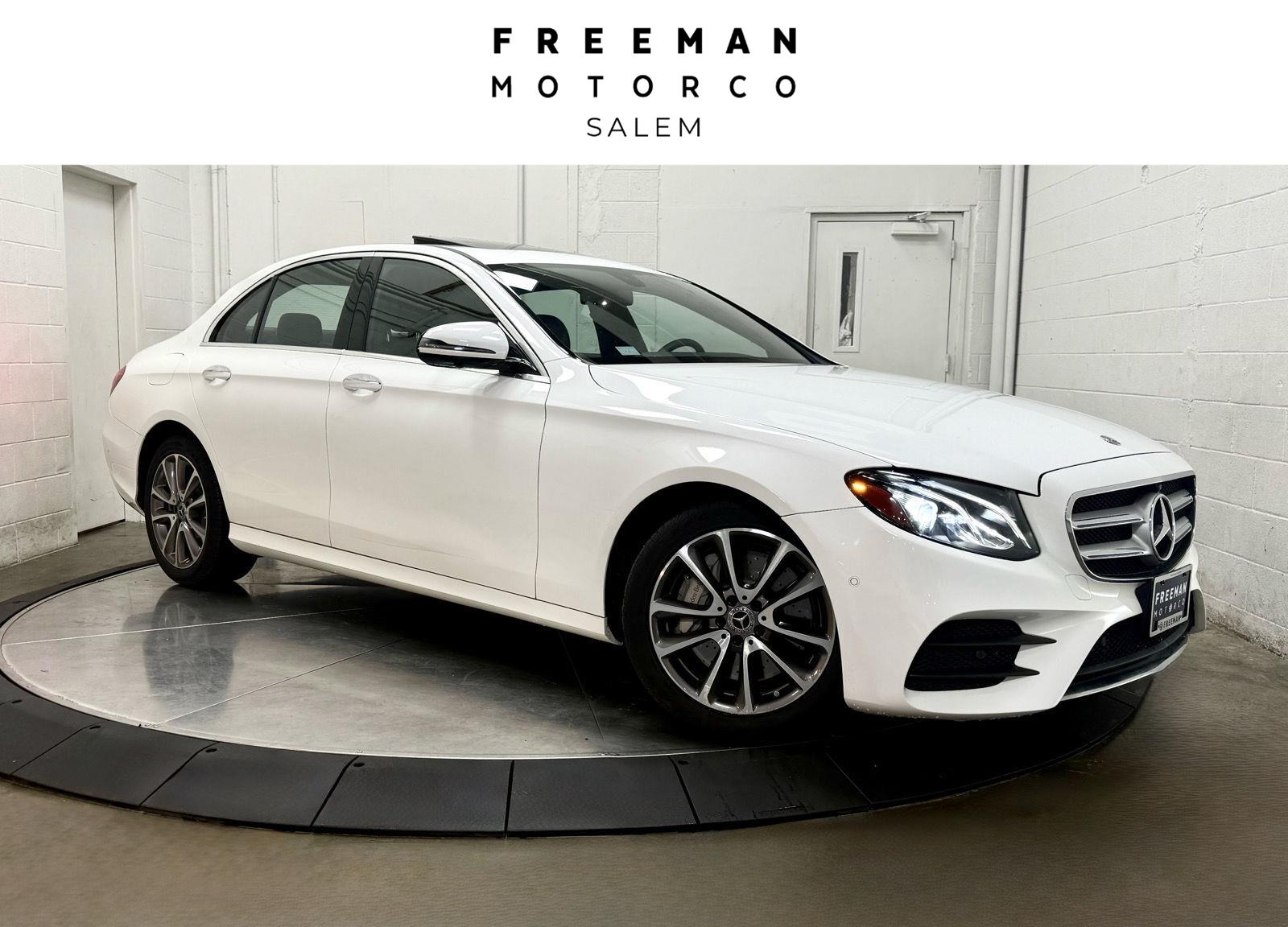 Polar White 2020 Mercedes-Benz E-Class Sedan All-Wheel Drive Automatic