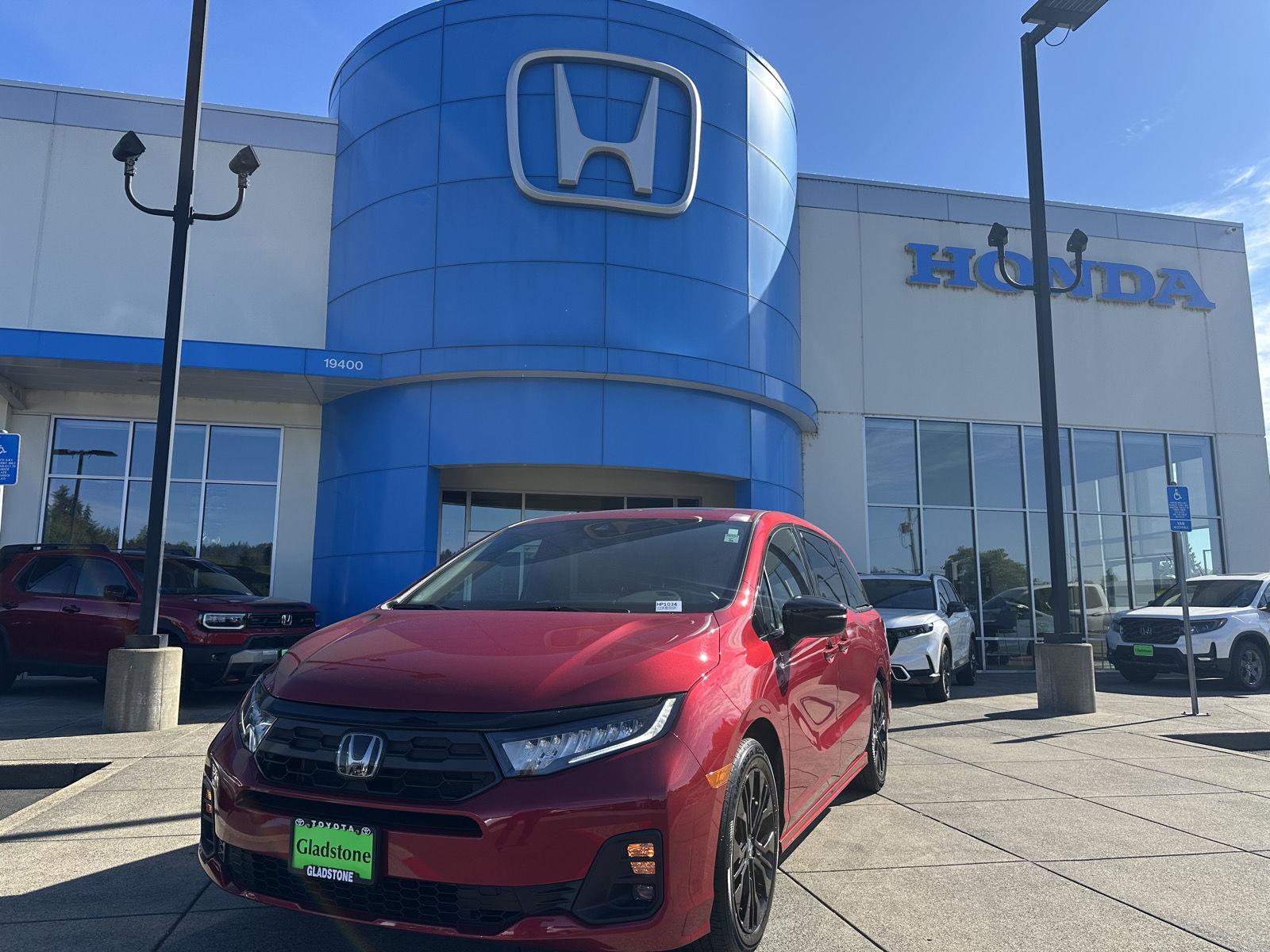 Radiant Red Metallic II 2025 Honda Odyssey Minivan Front-Wheel Drive Automatic