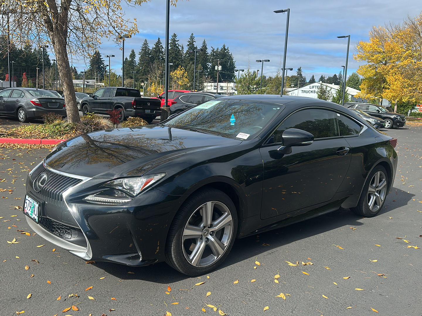 Black (Obsidian) 2015 Lexus RC Coupe All-Wheel Drive Automatic